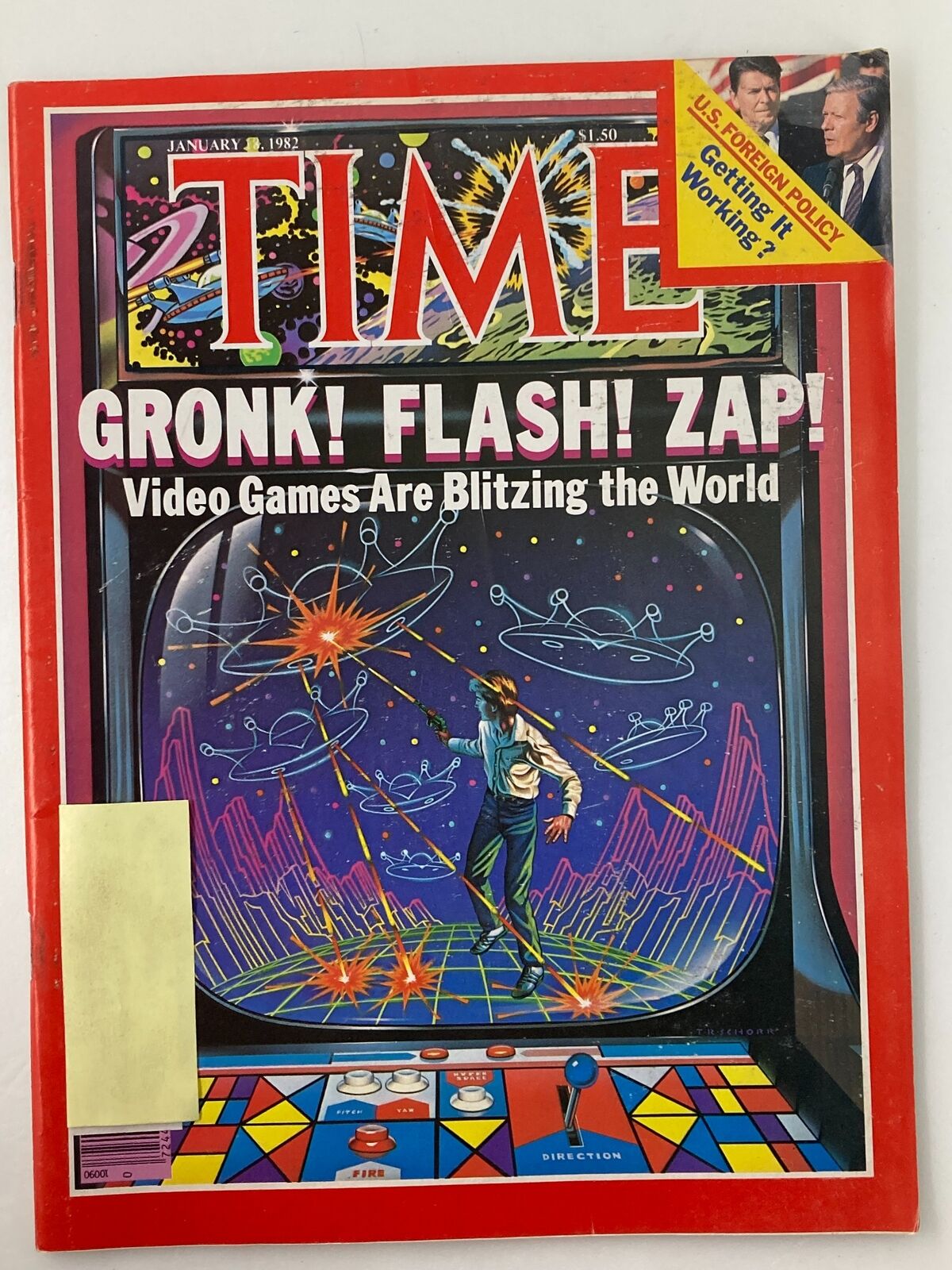 VTG Time Magazine January 18 1982 Video Games Are Blitzing The World