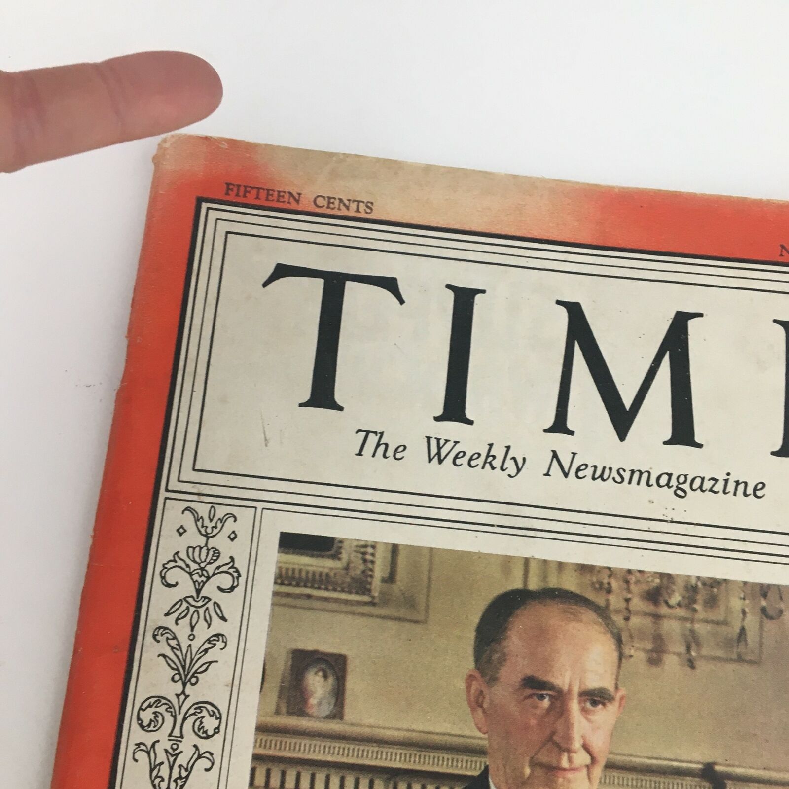 Time Magazine November 29 1937 Vol XXX No. 22 Speaker William B. Bankhead