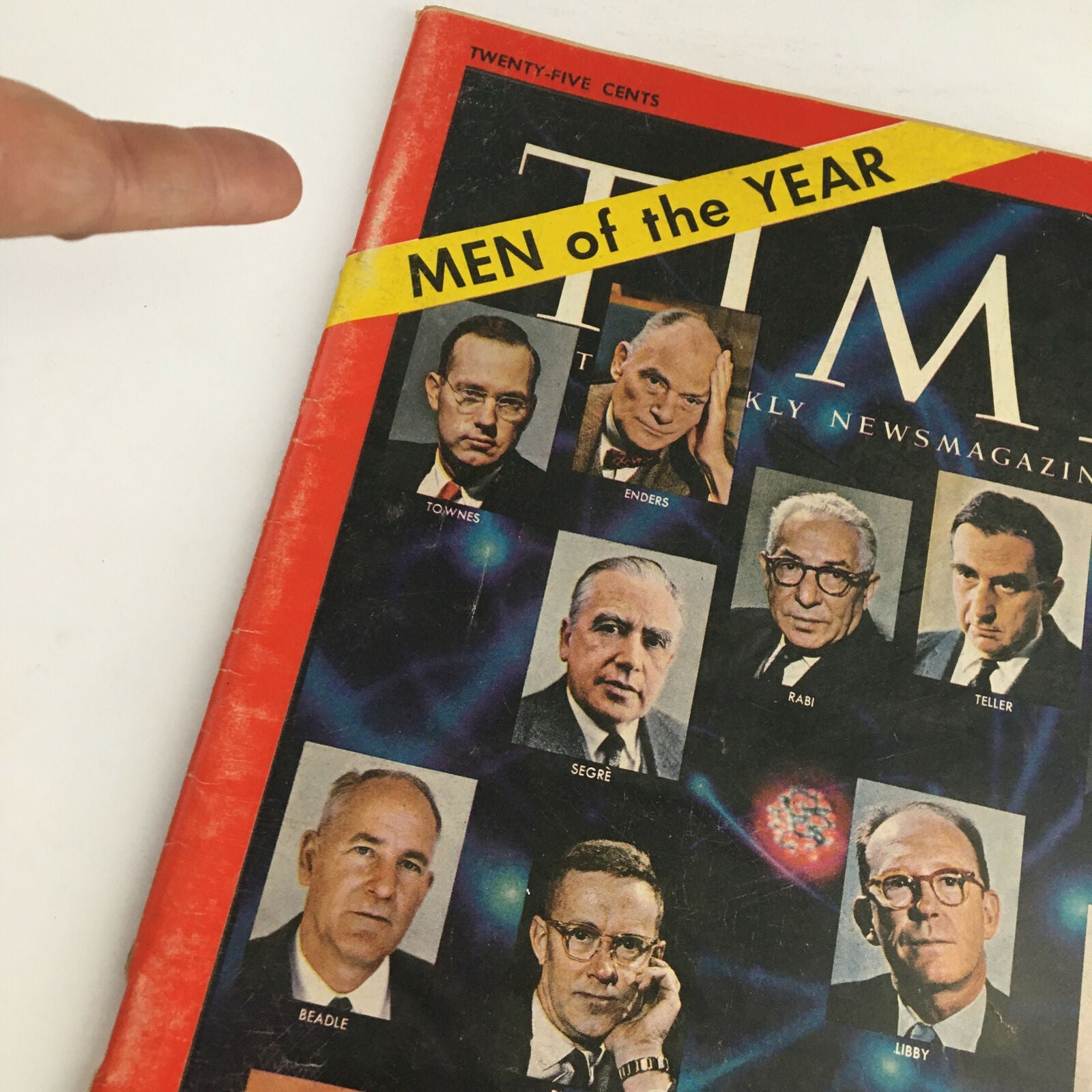 Time Magazine January 2 1961 Vol 77 #1 Men of The Year are the U.S. Scientists