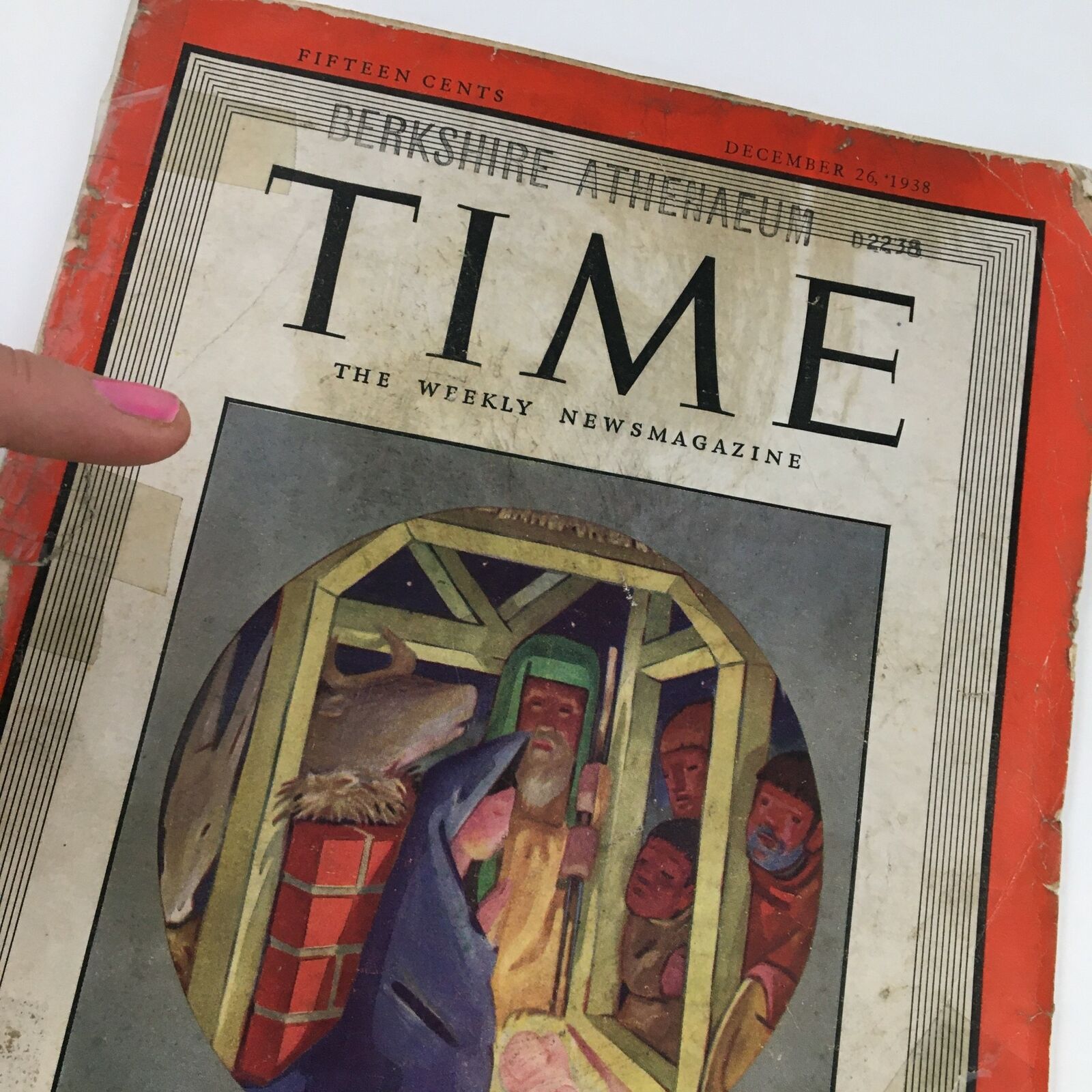 Time Magazine December 26 1938 Vol 32 #26 A Christmas Card Charlot's 'Nativity'