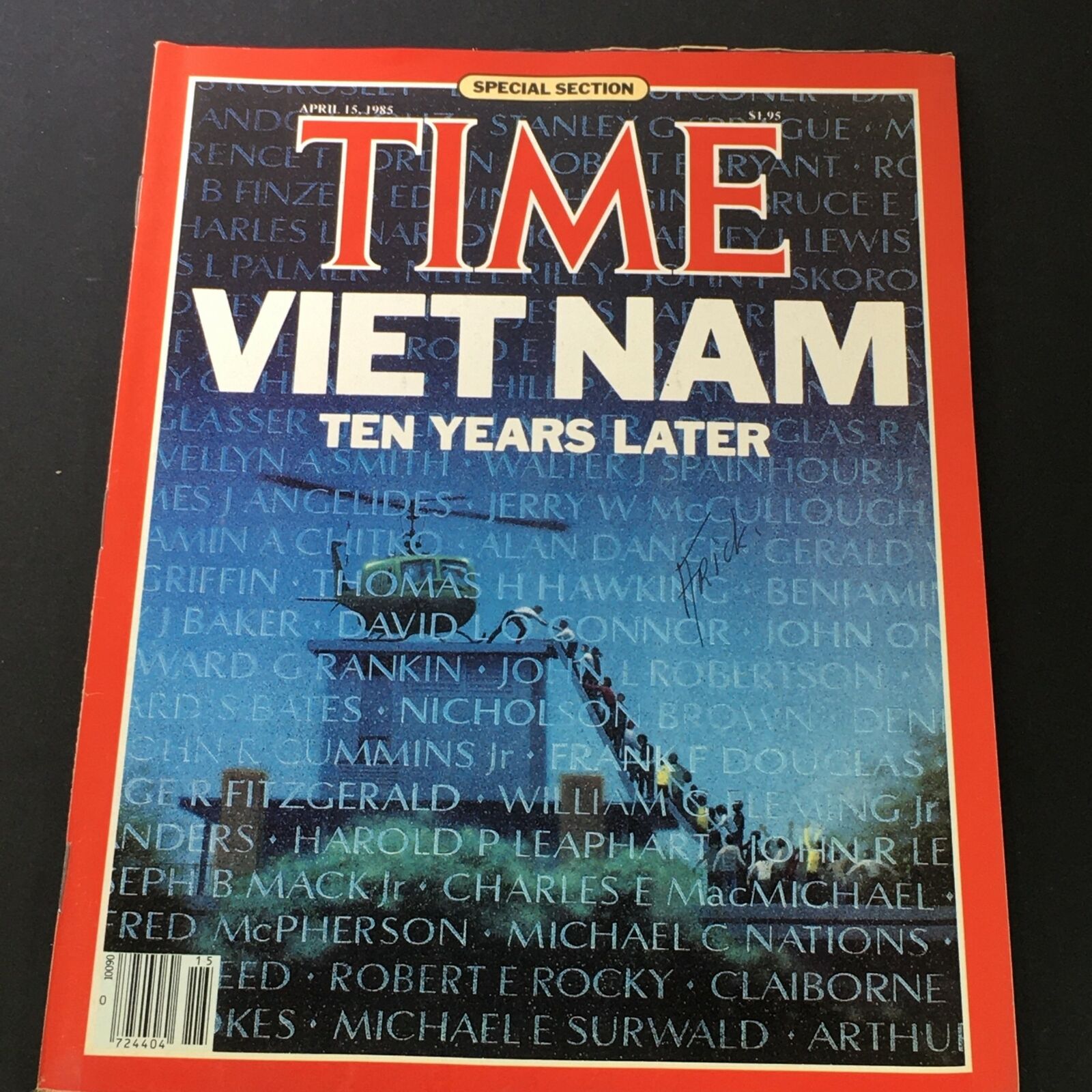 VTG Time Magazine April 15 1985 - Thomas H. Hawking / Charles MacMichael