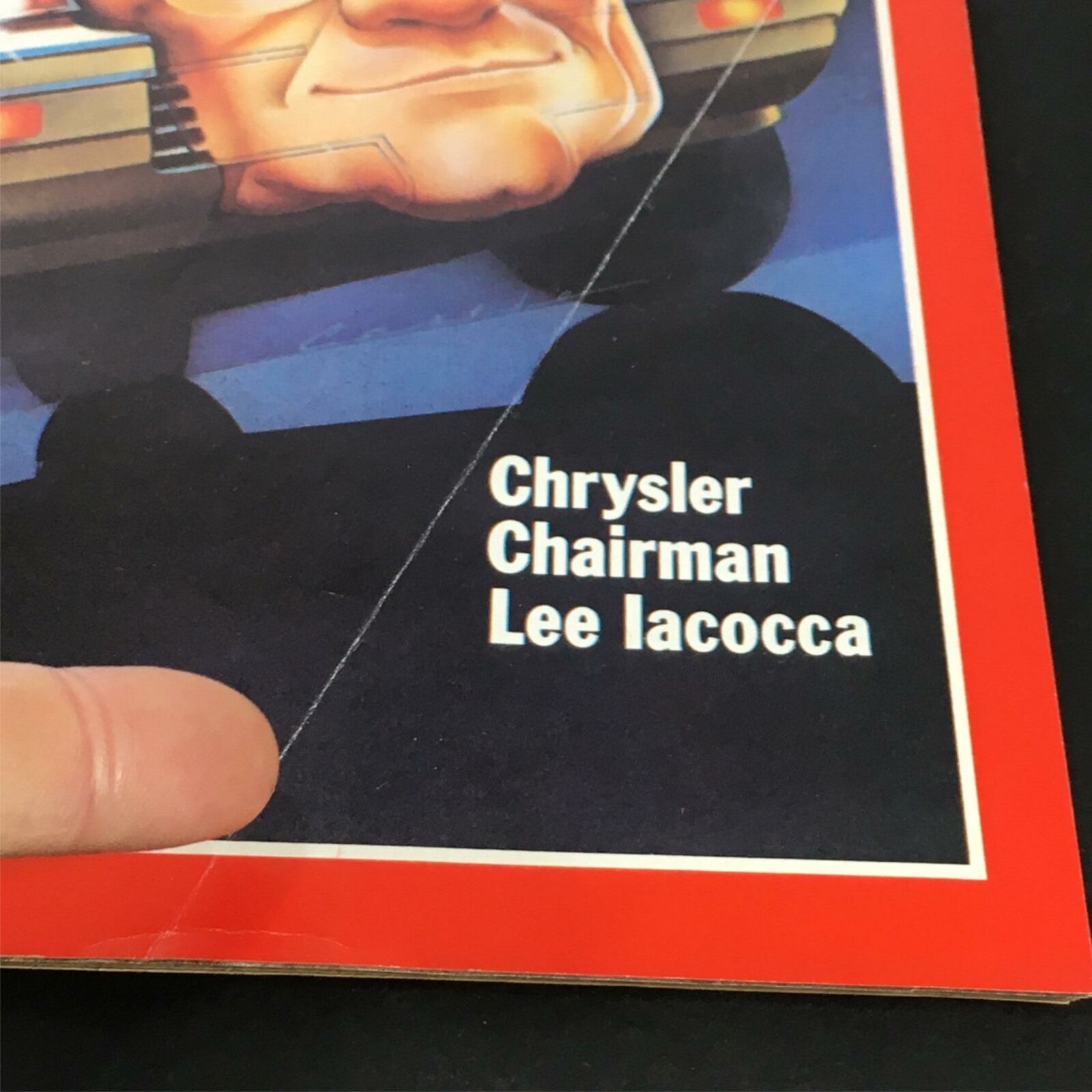 VTG Time Magazine March 21 1983 - Chrysler Chairman Lee Iacocca / Newsstand