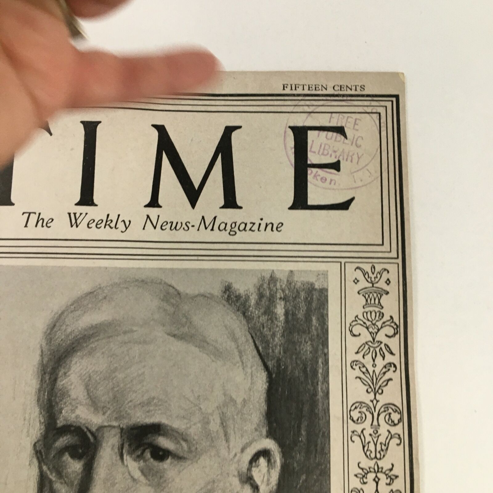 VTG Time Magazine February 8 1926 Vol. VII No. 6 Headmaster William Stearns