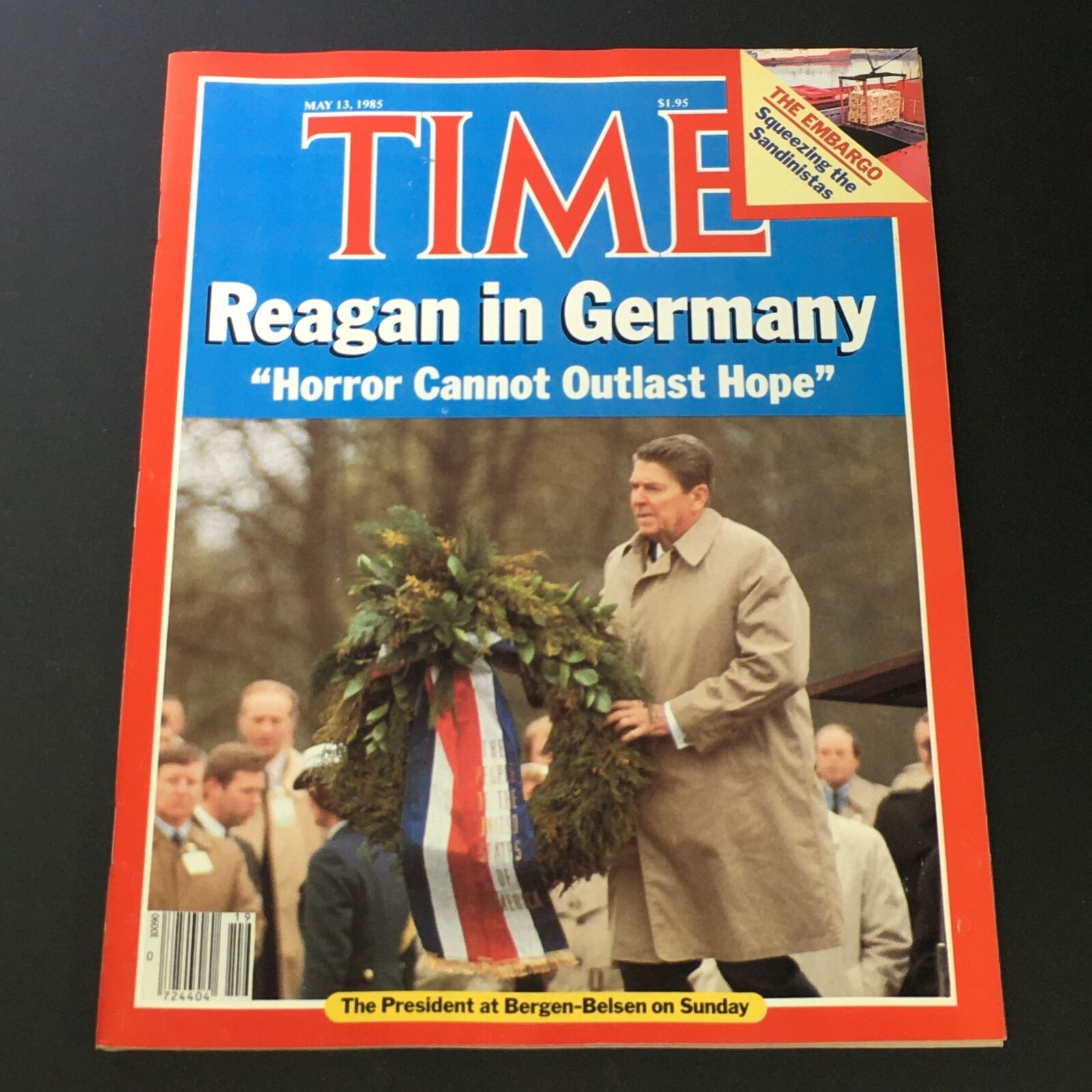 VTG Time Magazine May 13 1985 - Ronald Reagan in Germany / Newsstand