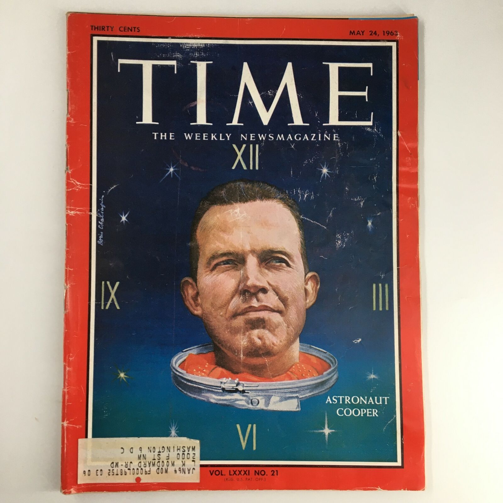 VTG Time Magazine May 24 1965 Vol. 81 No. 21 Astronaut Gordon Cooper