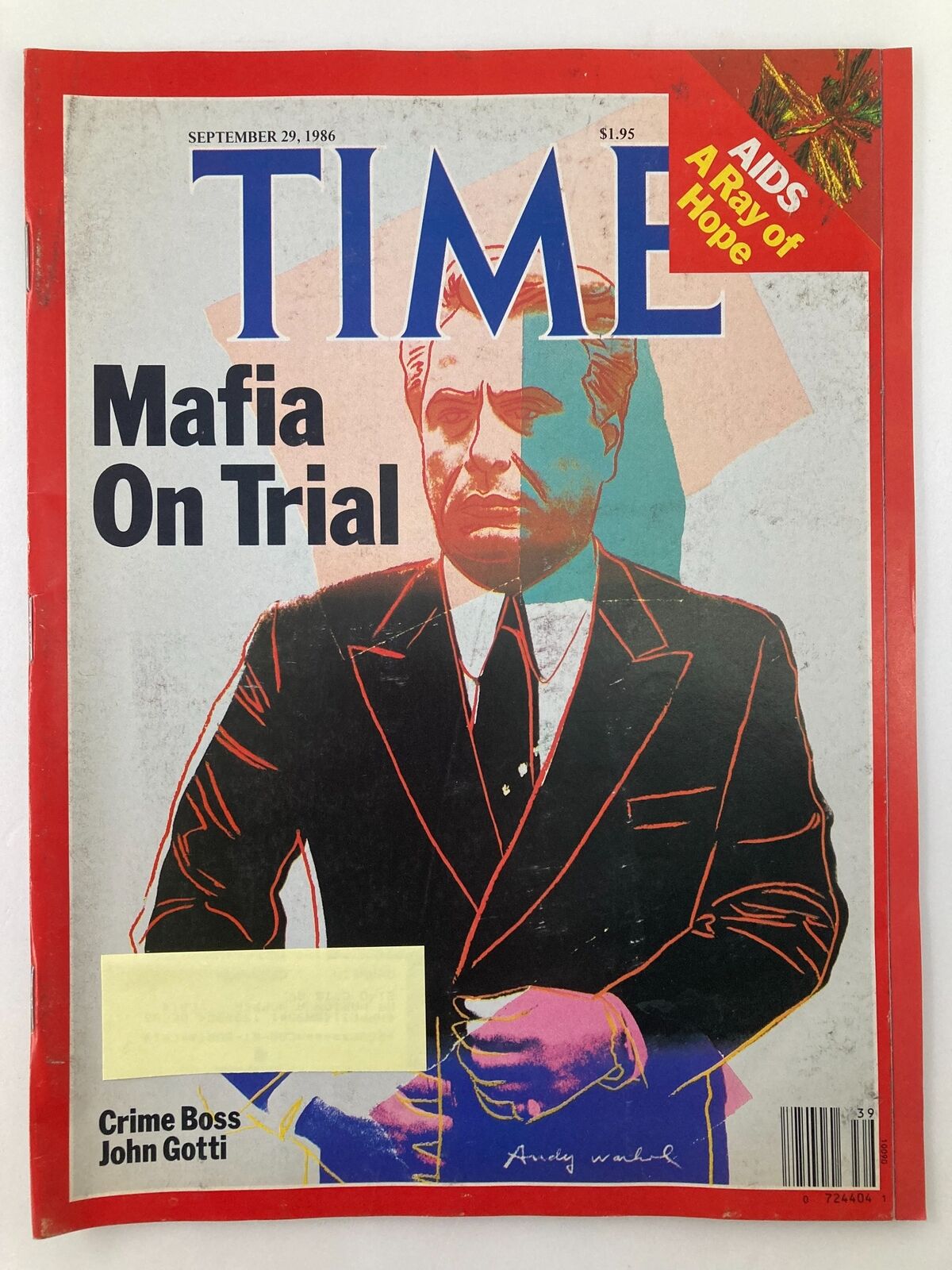 VTG Time Magazine September 29 1986 Crime Boss John Gotti Mafia on Trial