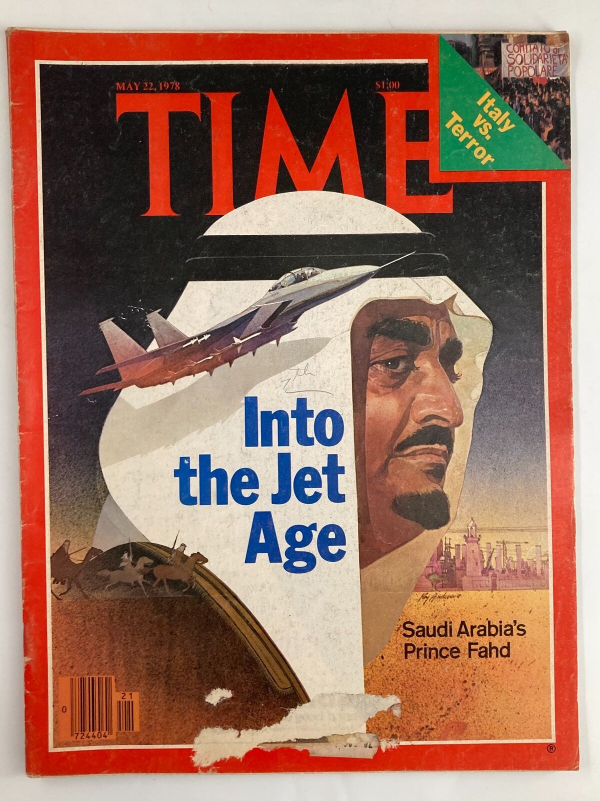 VTG Time Magazine May 22 1978 Saudi Arabia's Prince Fahd Into the Jet Age