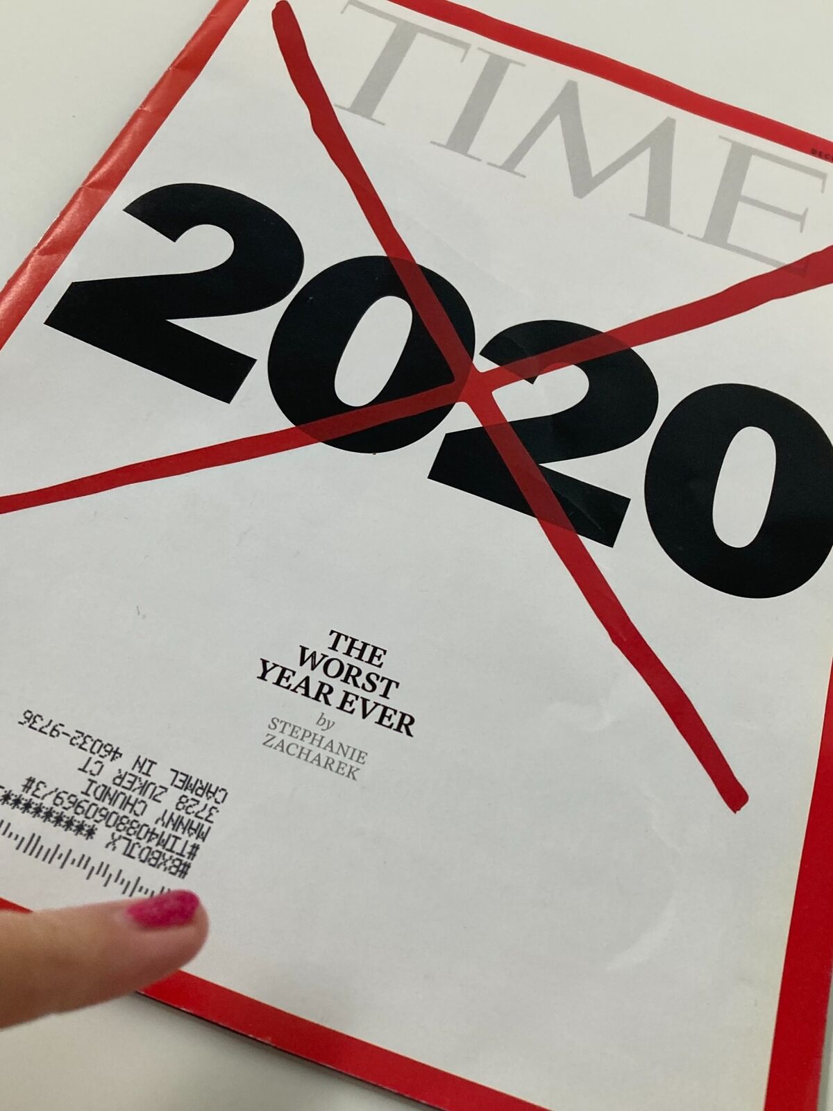 Time Magazine December 14 2020 The Worst Year is 2020 by Stephanie Zacharek