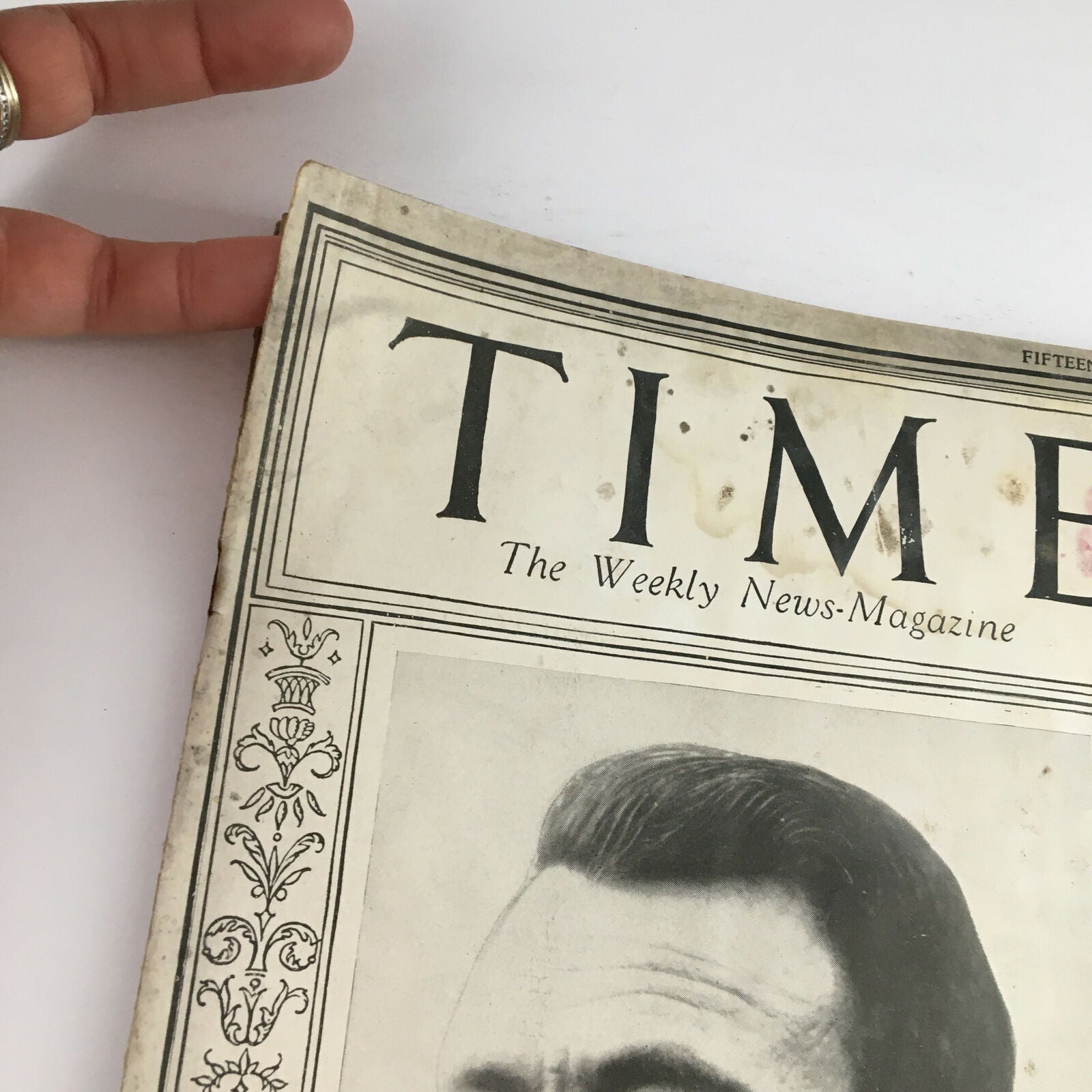 Time Magazine December 8 1924 Vol 4 #23 Pres. Álvaro Obregón Salido of Mexico