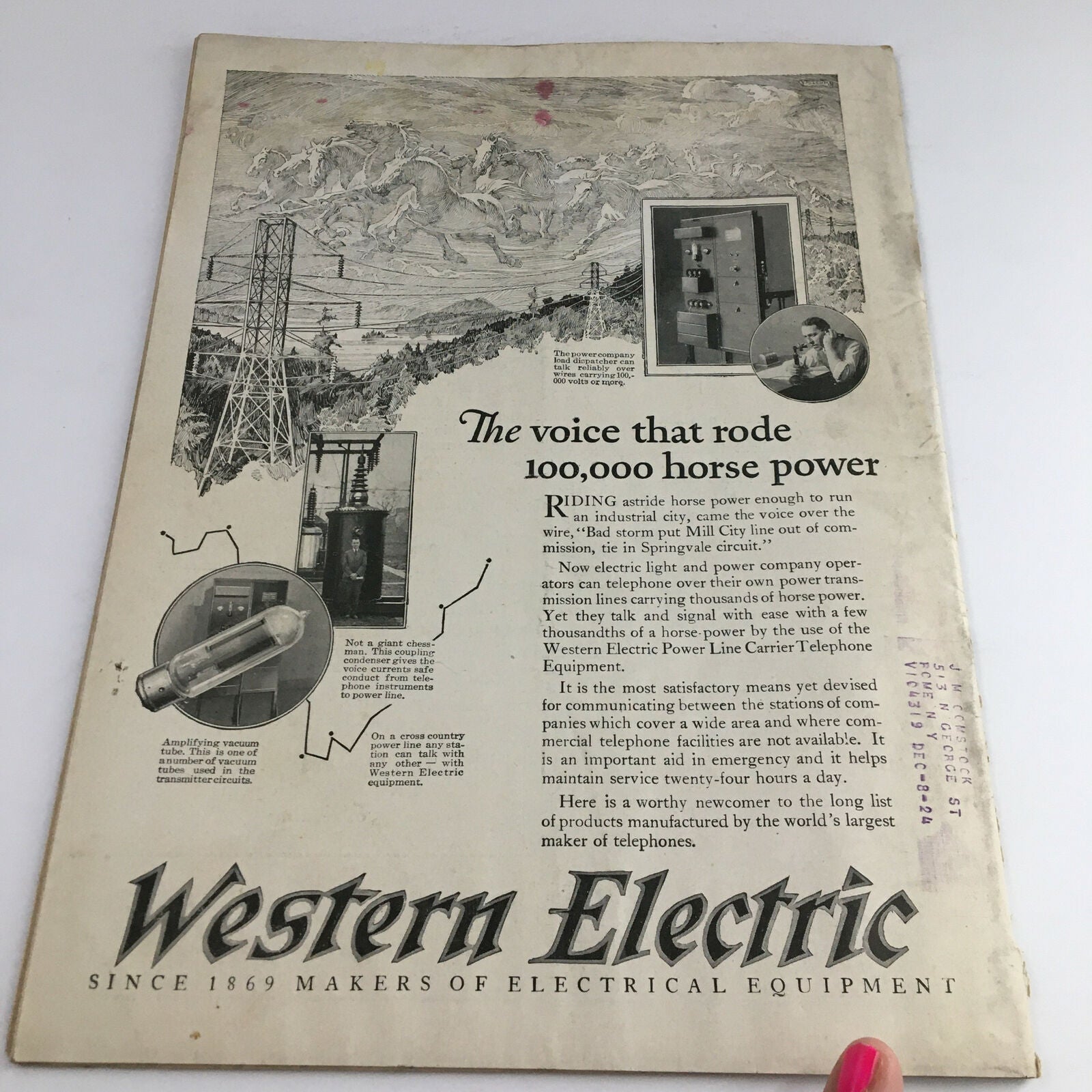 Time Magazine December 8 1924 Vol 4 #23 Pres. Álvaro Obregón Salido of Mexico