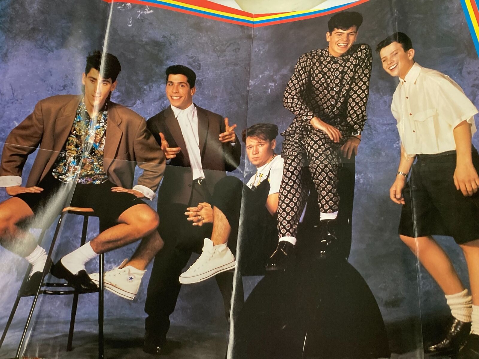 1990 New Kids on The Block Poster Book Discography and Videography