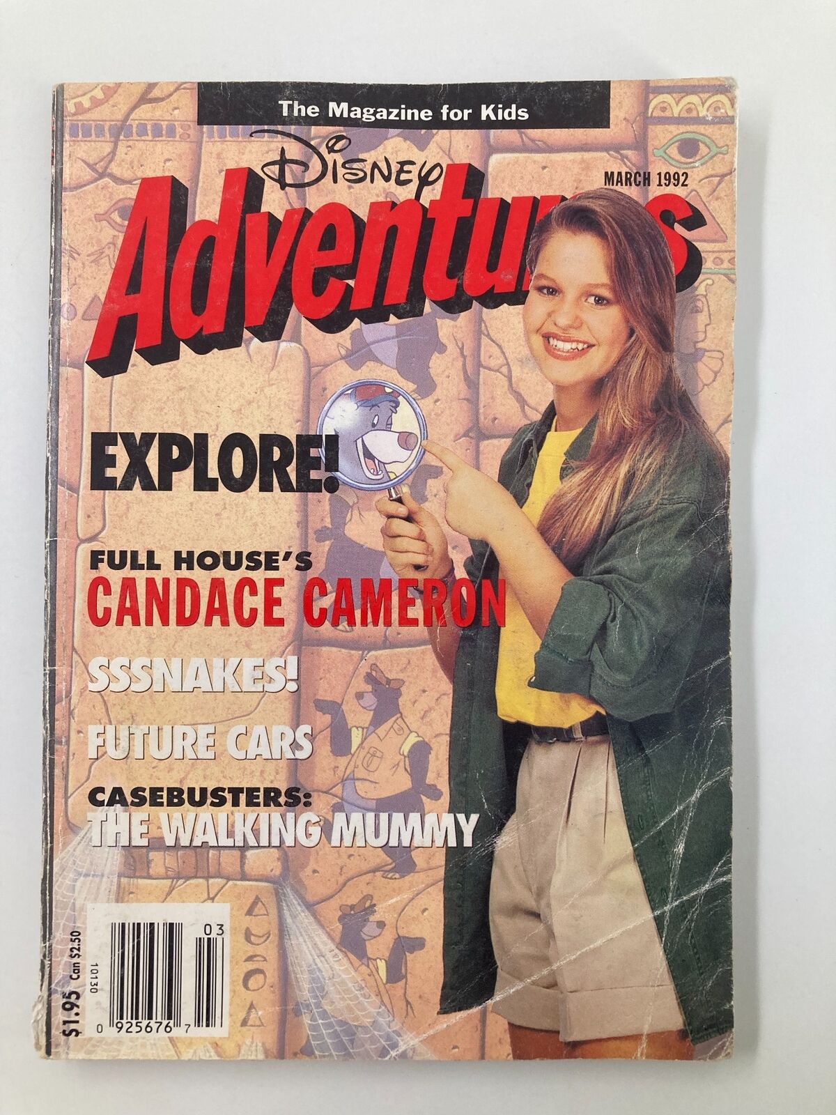 Disney Adventures Magazine March 1992 Full House's Candace Cameron No Label