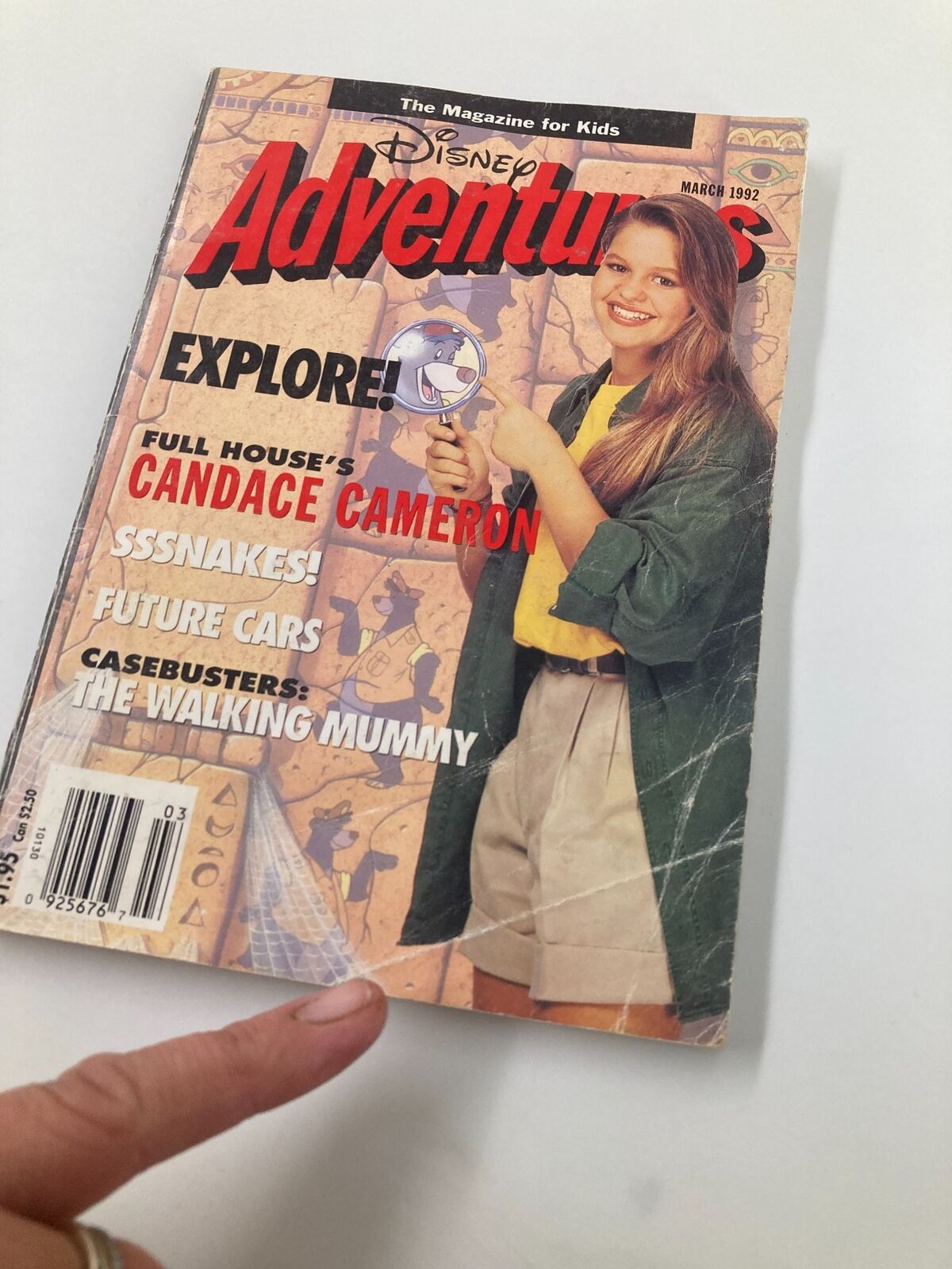 Disney Adventures Magazine March 1992 Full House's Candace Cameron No Label