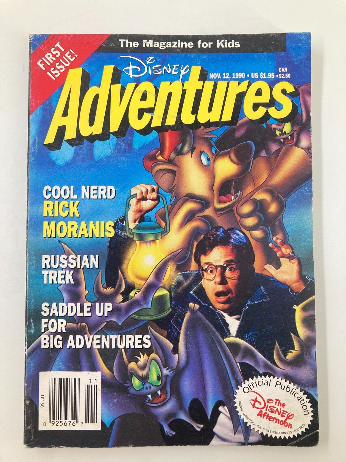 Disney Adventures Magazine November 12 1990 Cool Nerd Rick Moranis No Label