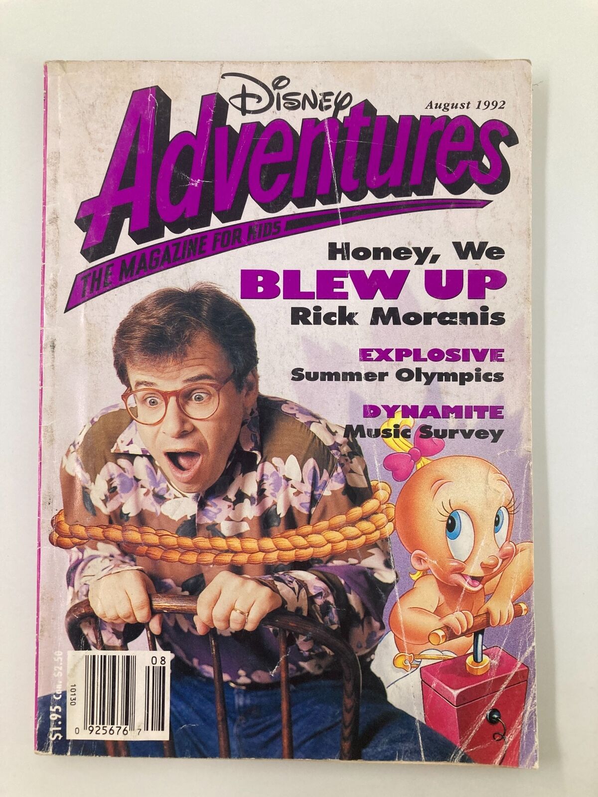 Disney Adventures Magazine August 1992 Rick Moranis Summer Olympics No Label