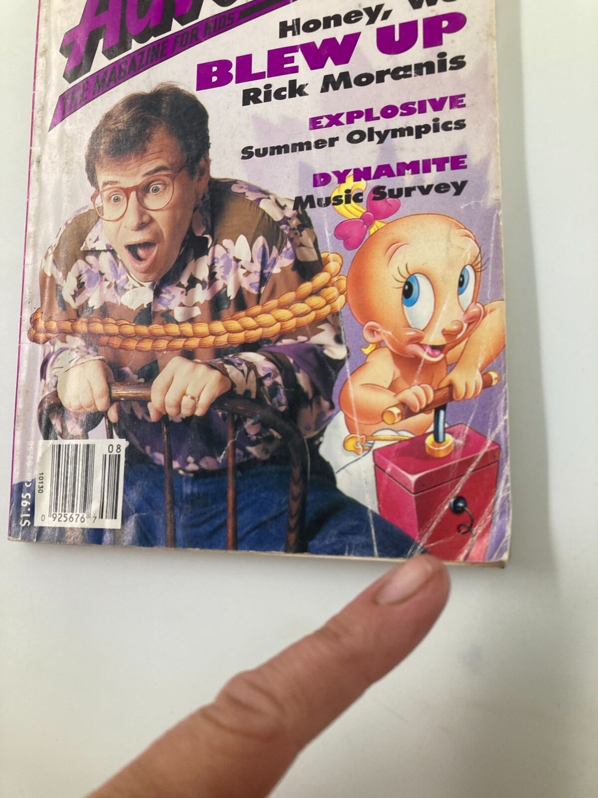 Disney Adventures Magazine August 1992 Rick Moranis Summer Olympics No Label