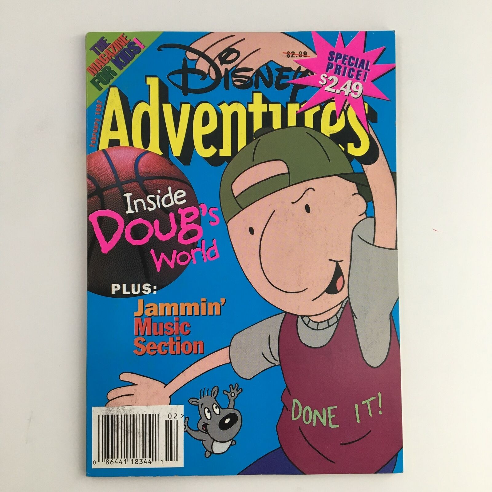 Disney Adventures Magazine February 1997 Inside Doug's World No Label