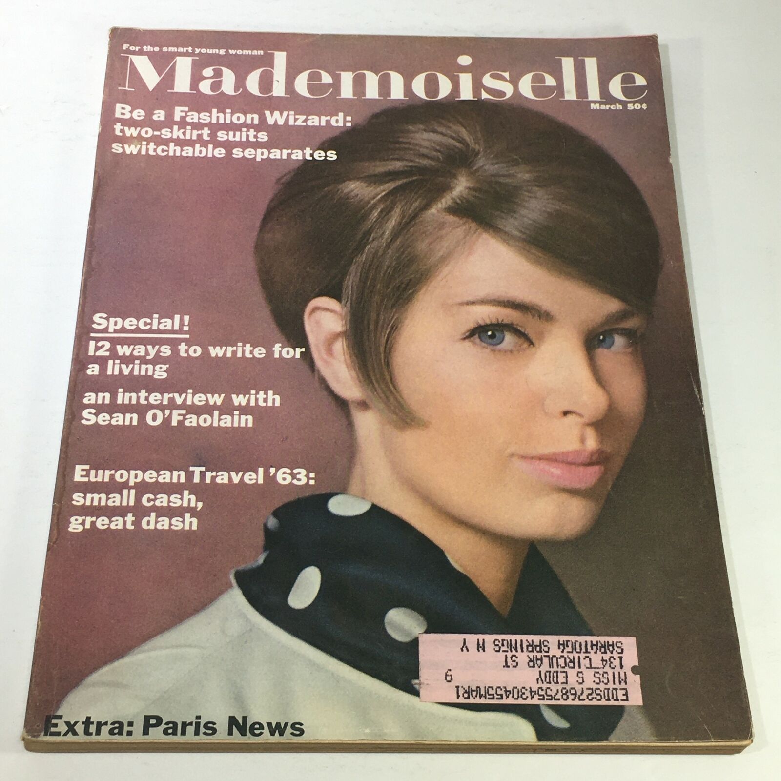 VTG Mademoiselle Magazine: March 1963 - An Interview With Sean O'Faolain