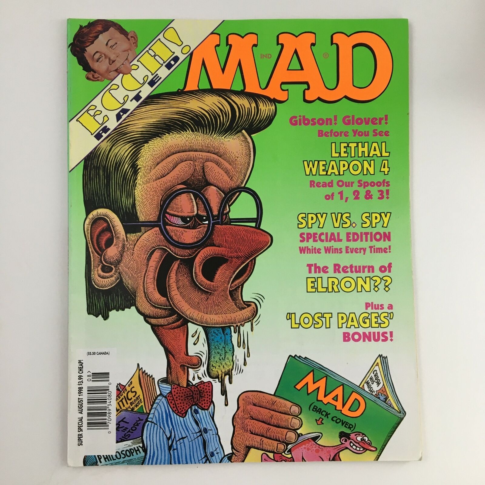 Mad Magazine August 1998 Super Special Lethal Weapon 4 VF Very Fine 8.0