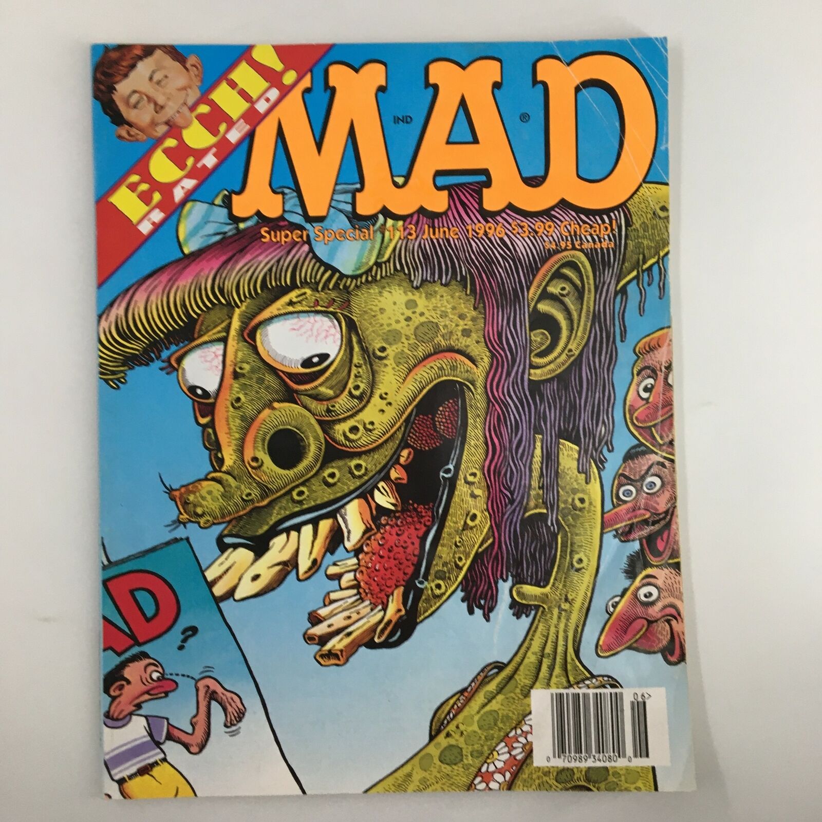 Mad Magazine June 1996 No. 2 Duck Edwing's Bizarre Bazaar FN Fine 6.0