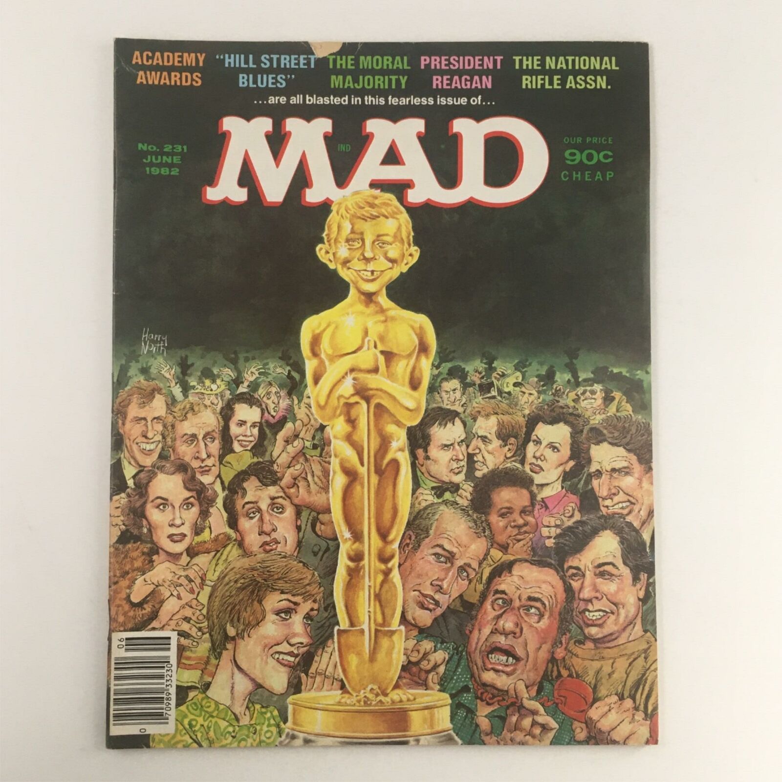 Mad Magazine June 1982 No. 231 Academy Awards  VG Very Good