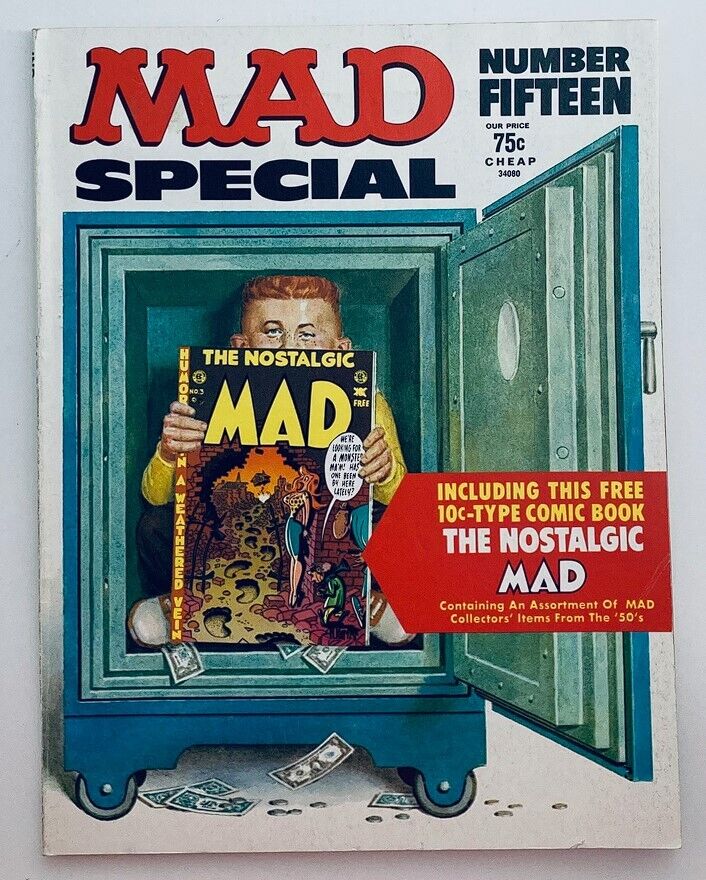 Mad Super Special Magazine No. 15 1974 Reformed Crook 6.0 FN Fine No Label