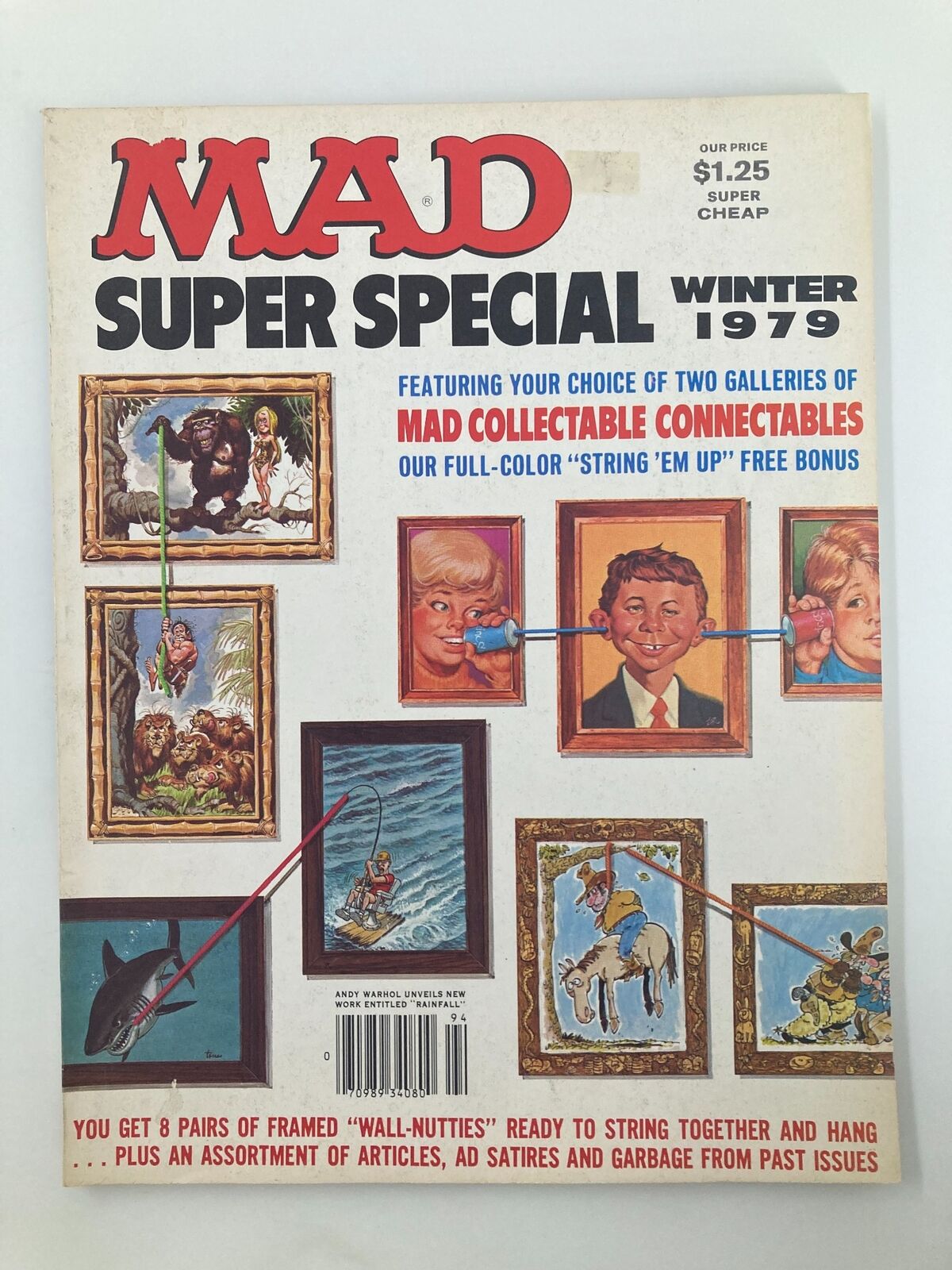 Mad Magazine Winter 1979 No. 29 Collectable Connectables Fine FN 6.0 No Label