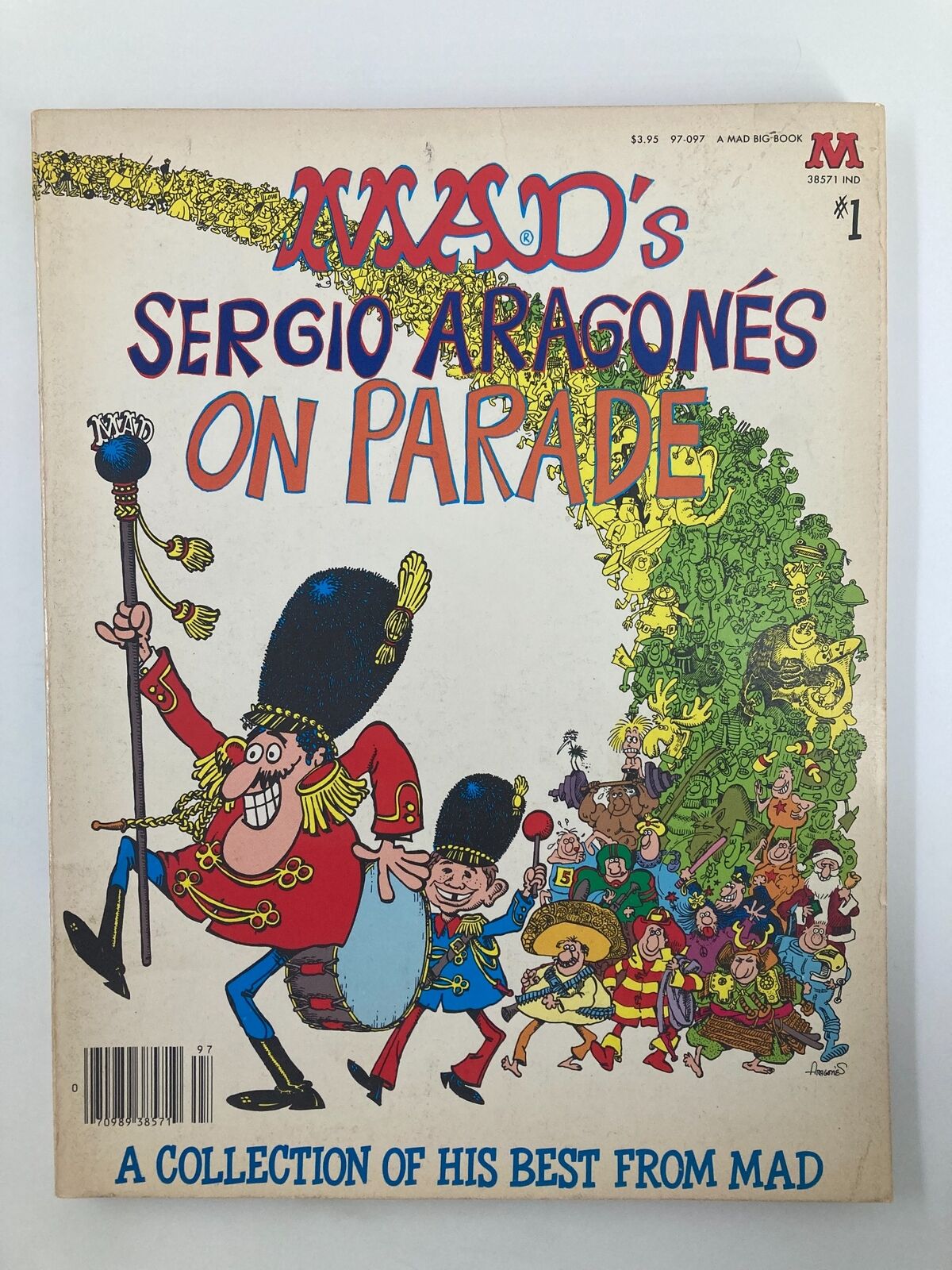 Mad's Big Book Sergio Aragones On Parade The Creations of Sergio Fine FN 6.0