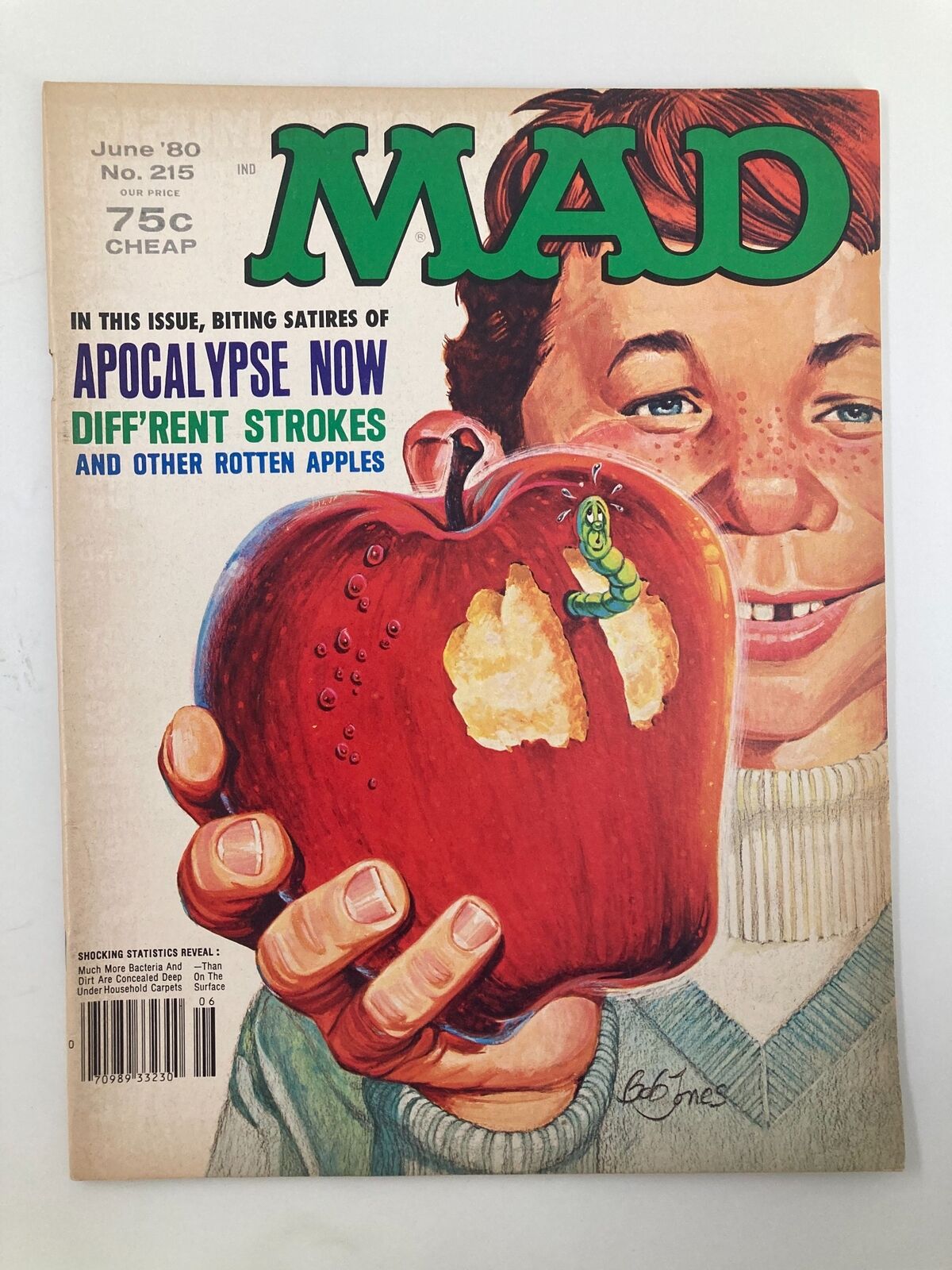 Mad Magazine June 1980 No. 215 Other Rotten Apples Fine FN 6.0 No Label