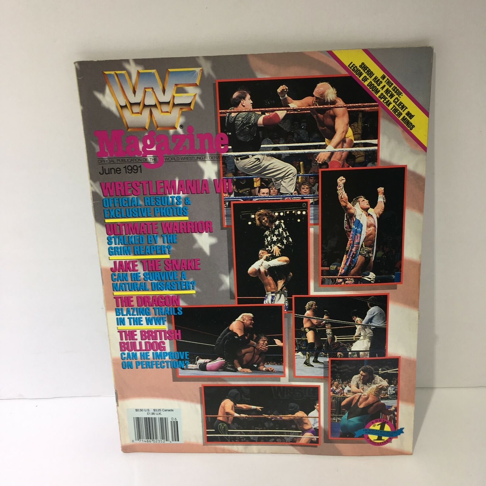 WWF Magazine: Wrestle Mania VII - Ultimate Warrior - June 1991