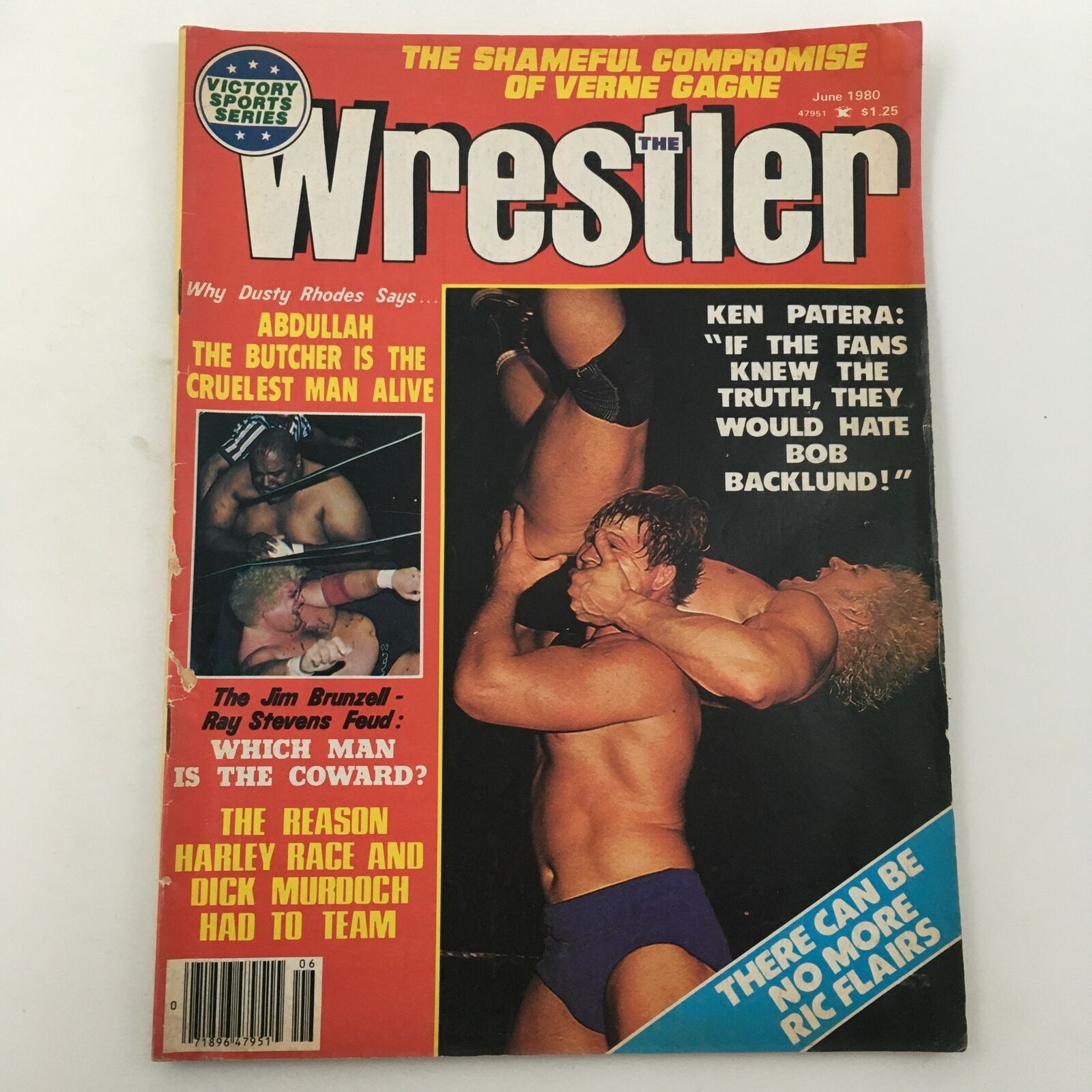 WWF The Wrestler Magazine June 1980 The Jim Brunzell and Ray Stevens Feud