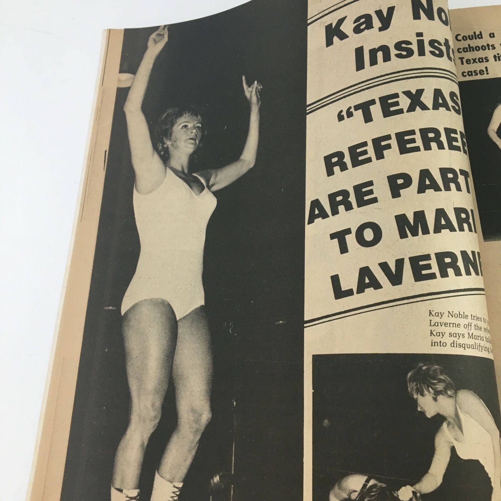 The Wrestler Magazine September 1973 Abdullah Farouk & Jim Valiant No Label