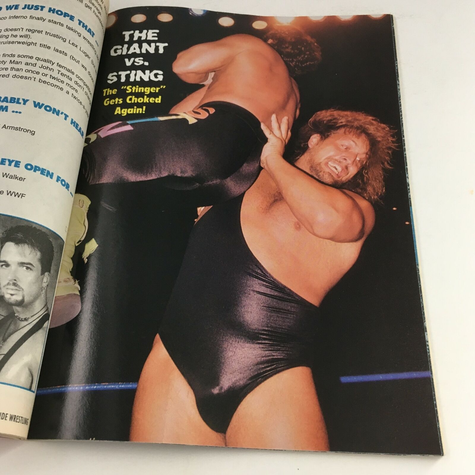 Inside Wrestling Magazine October 1996 Sting, Hulk Hogan, Lex Luger & Ric Flair