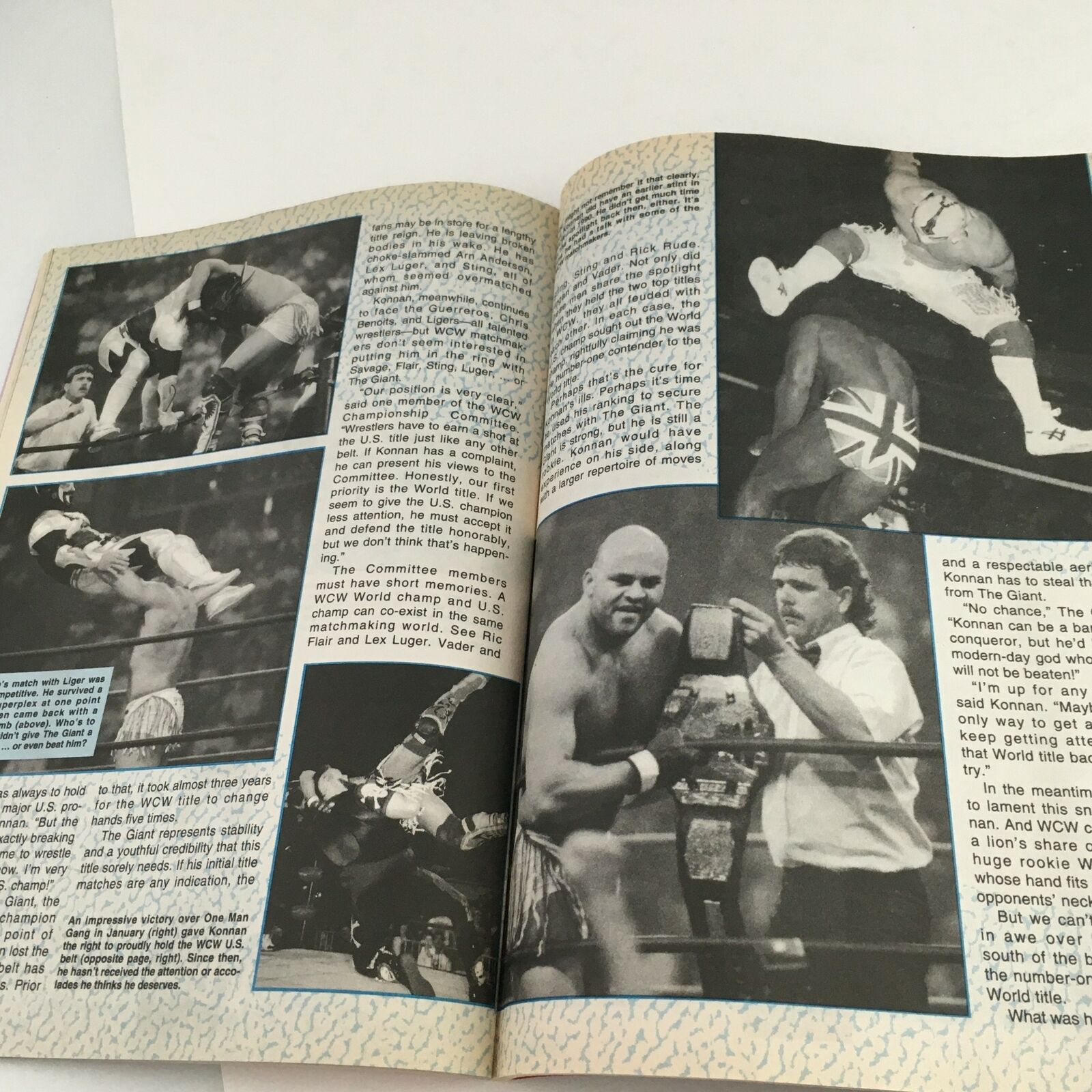 Inside Wrestling Magazine October 1996 Sting, Hulk Hogan, Lex Luger & Ric Flair