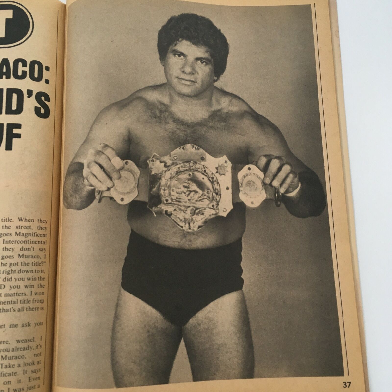 Inside Wrestling Magazine November 1981 Andre the Giant vs Killer Khan Feature