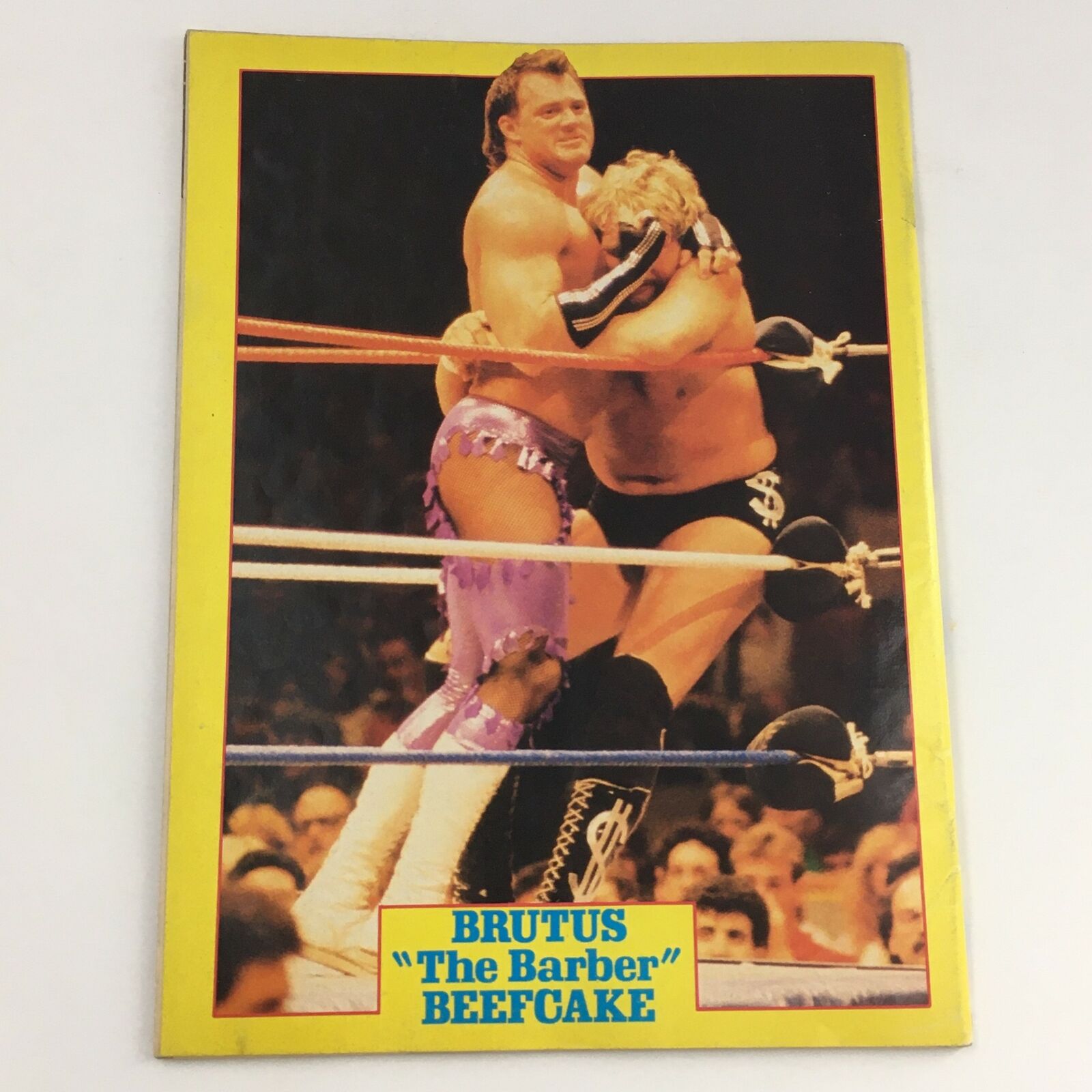 Wrestling World Magazine February 1988 Lex Luger, Ted DiBiase, No Label