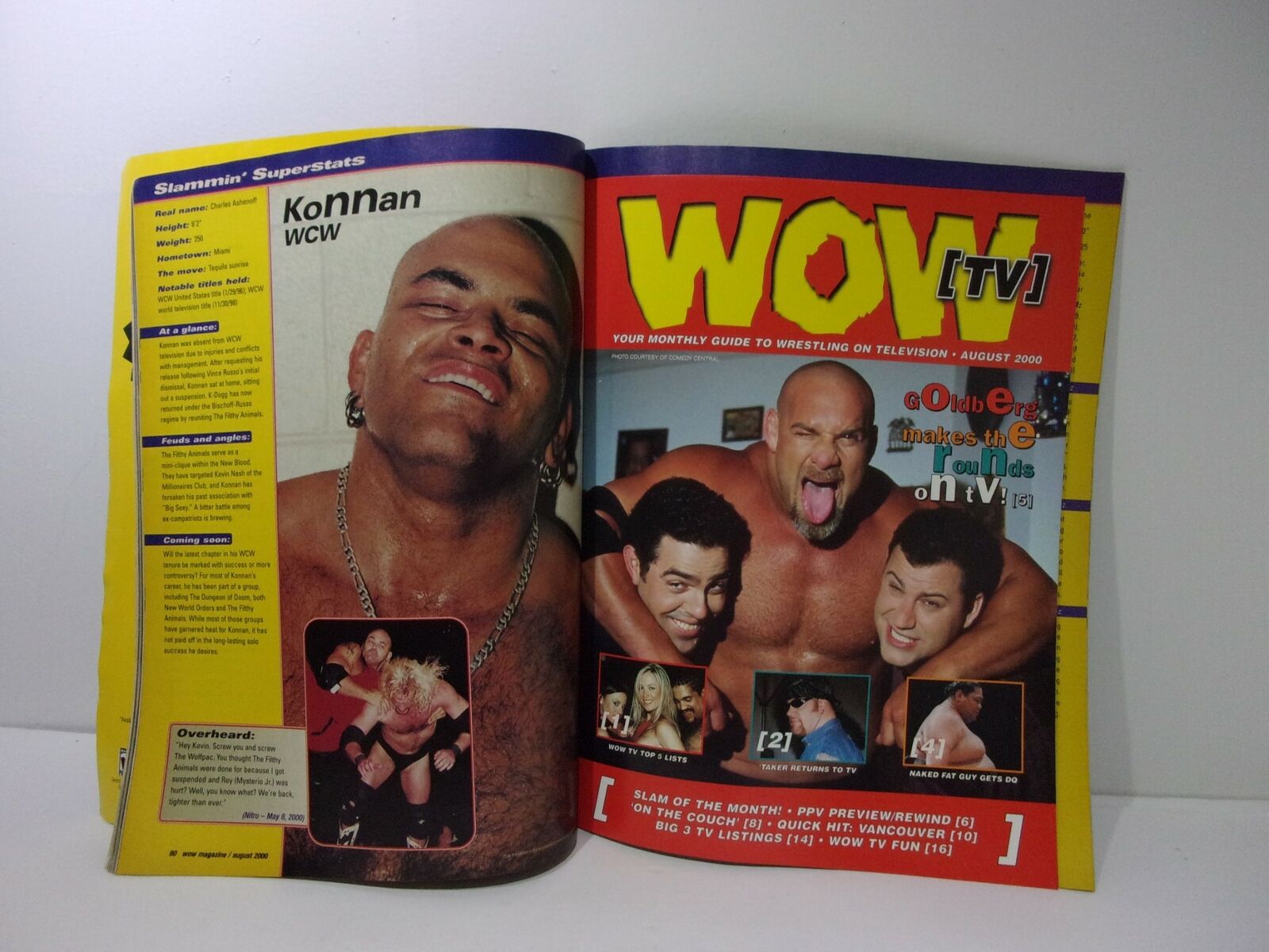 World of Wrestling WOW Magazine New Blood or Old News?