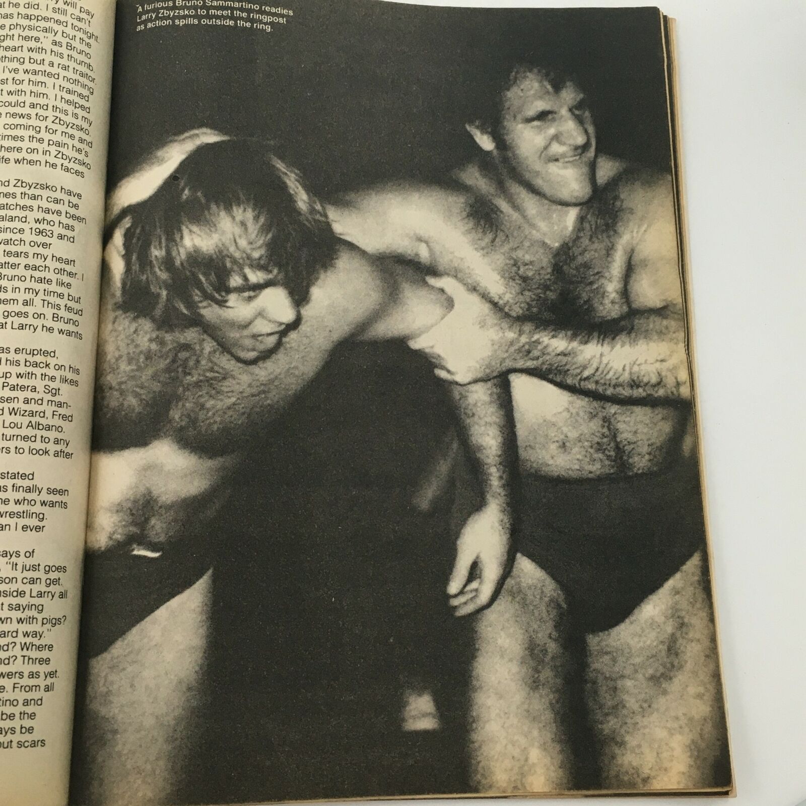 Wrestling Today Magazine 1981 Harley Race Cover and Luke Graham Feature