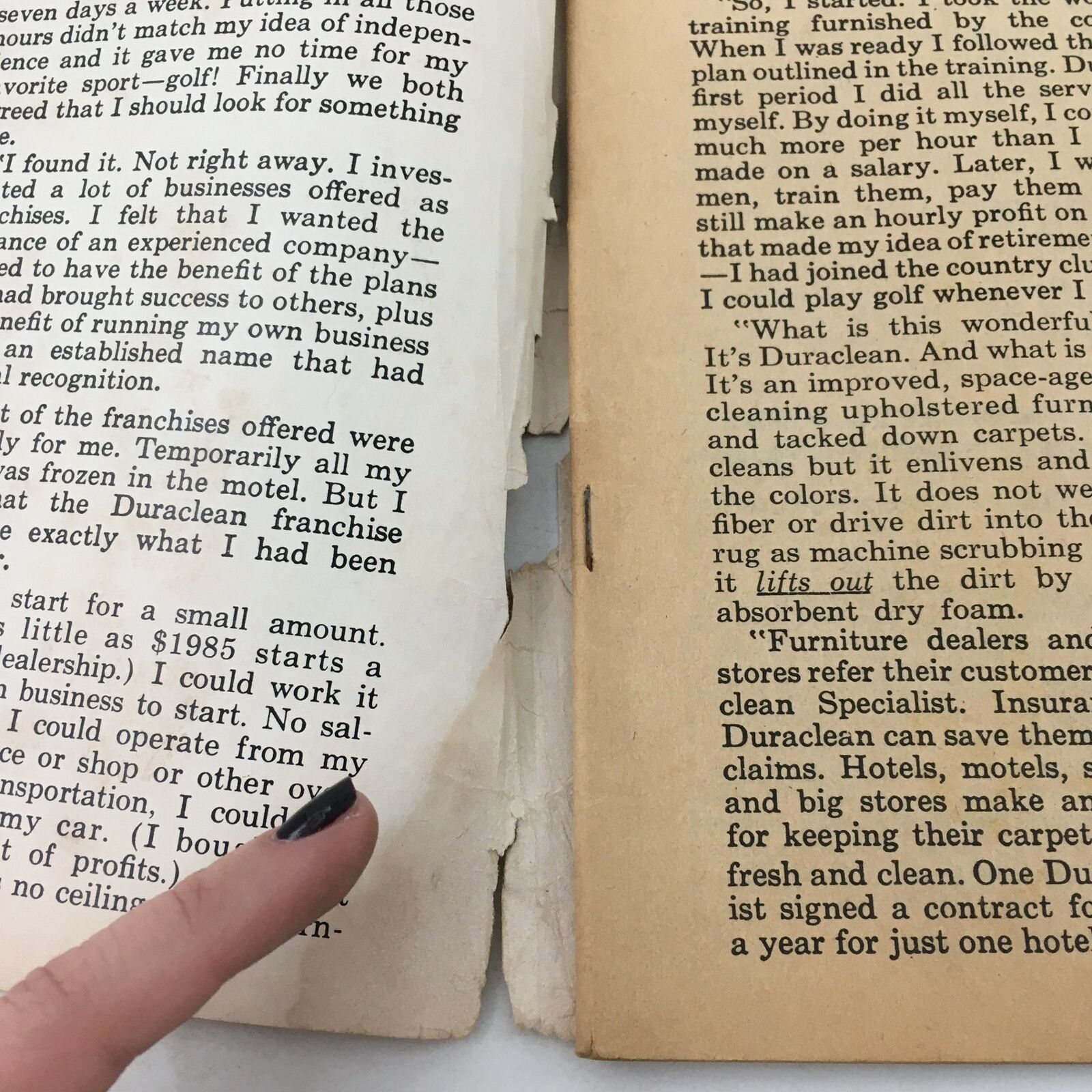 A detailed view of the back page of The Wrestler Magazine November 1978 showing worn edges, reflective of its vintage condition and history, emphasizing its collectible value.