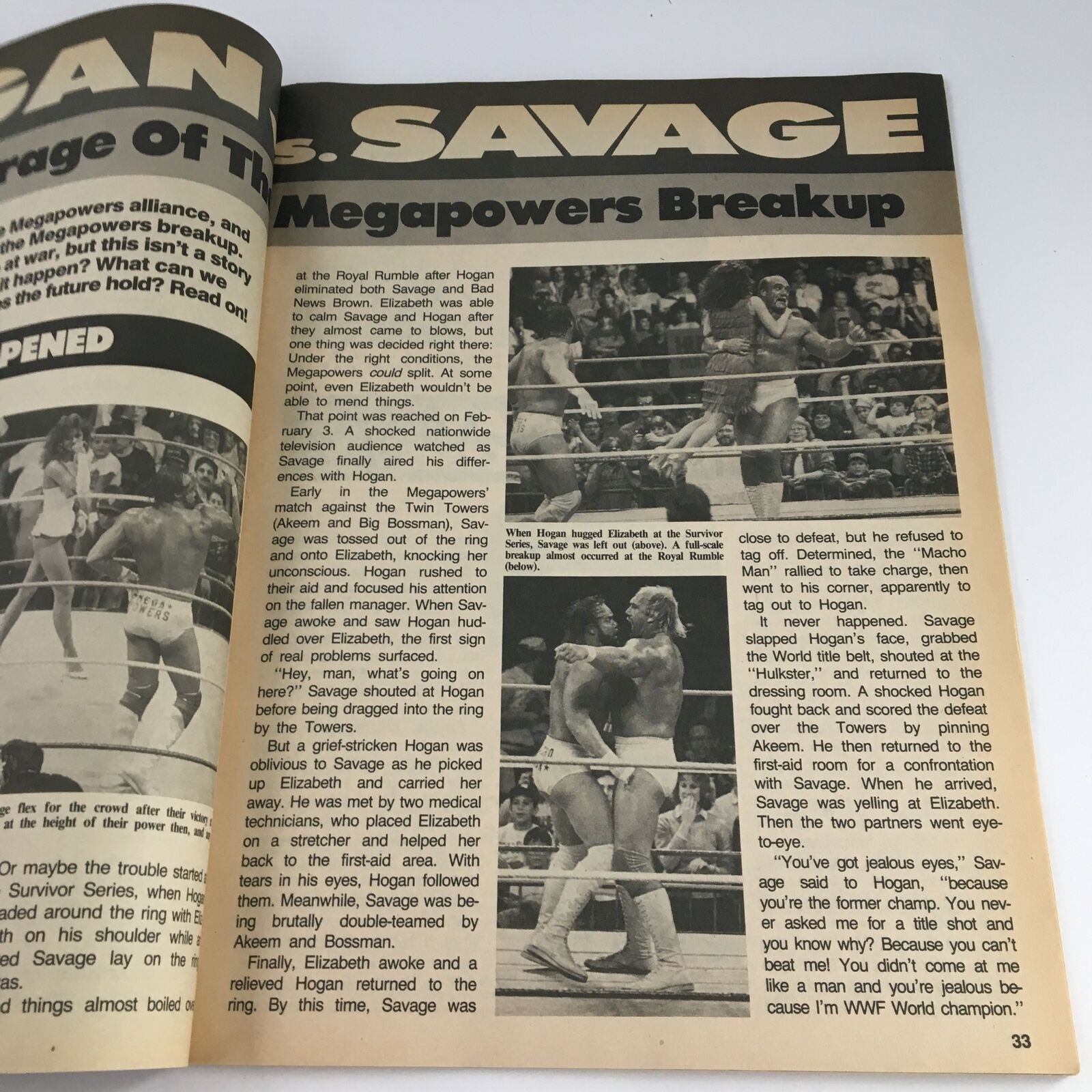 Pro Wrestling Illustrated Magazine June 1989 Hulk Hogan vs Randy Savage