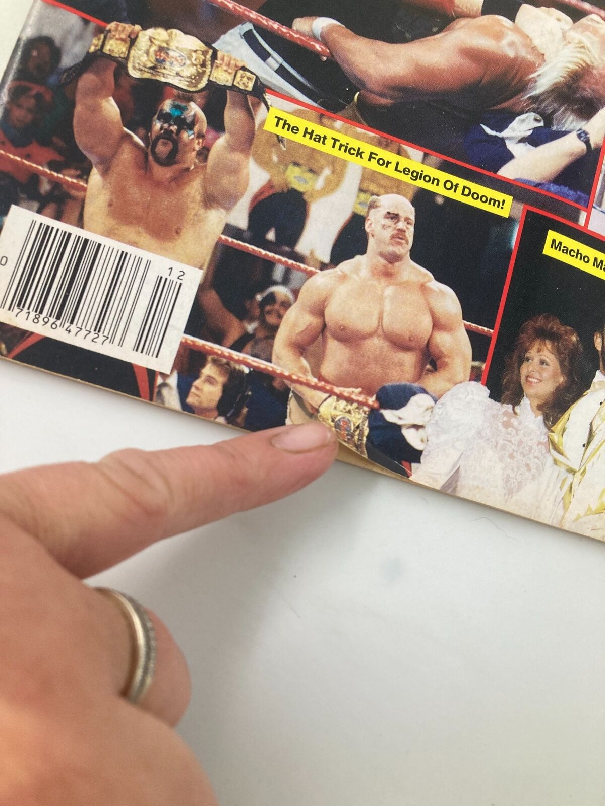 Inside Wrestling Magazine December 1991 Hulk Hogan vs Sgt. Slaughter No Label