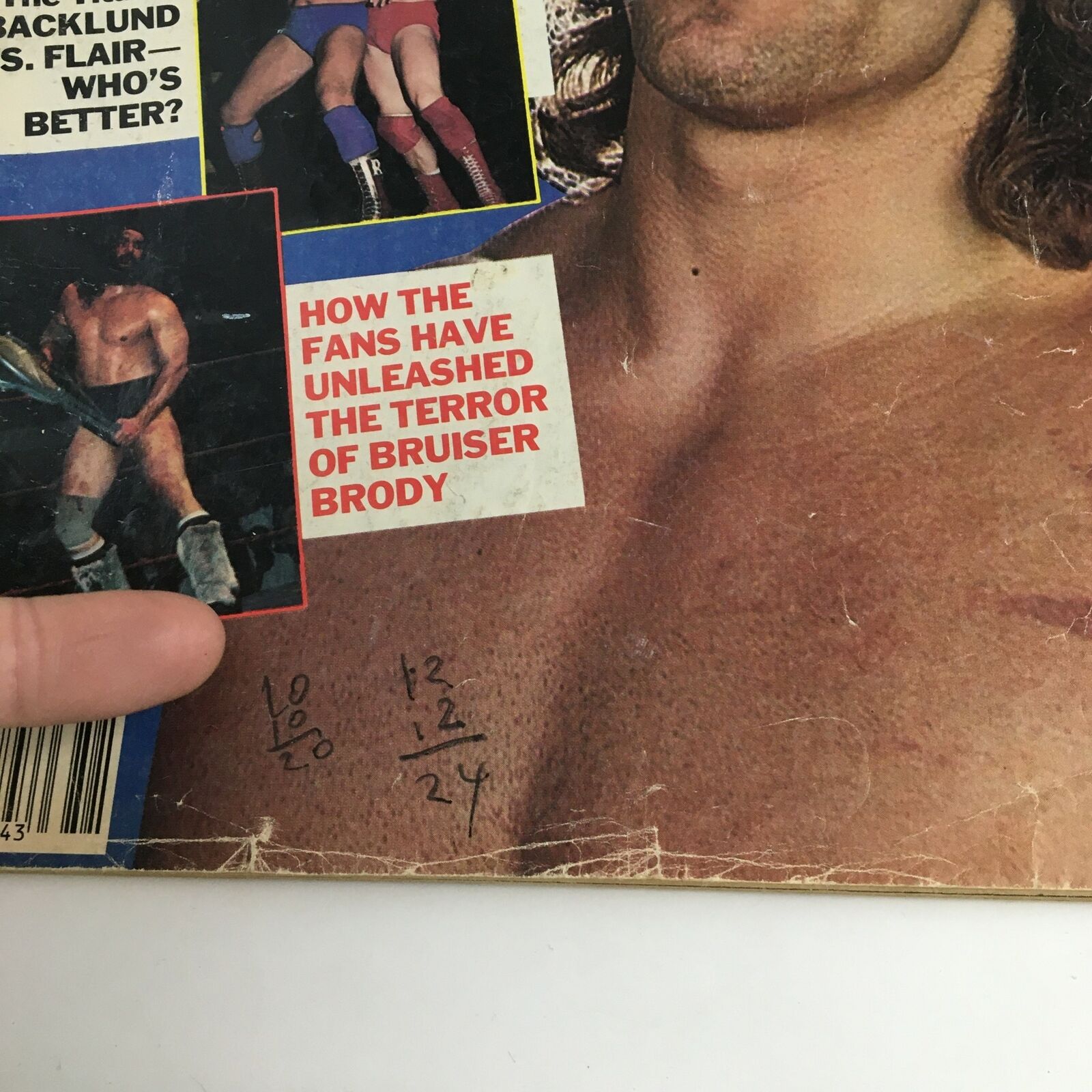 Wrestler Annual Spring 1985 Kerry Von Erich, Bob Backlund, Ric Flair,