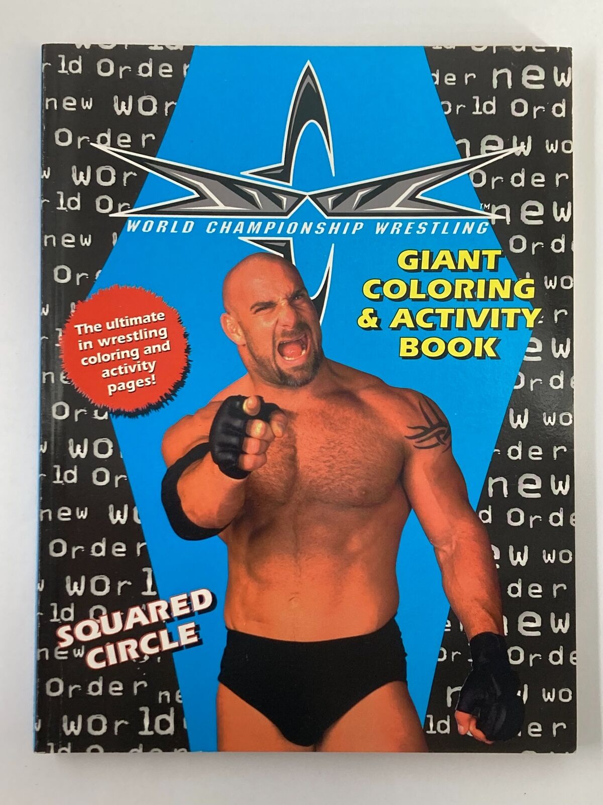 World Championship Wrestling Giant Coloring & Activity Book Bill Goldberg