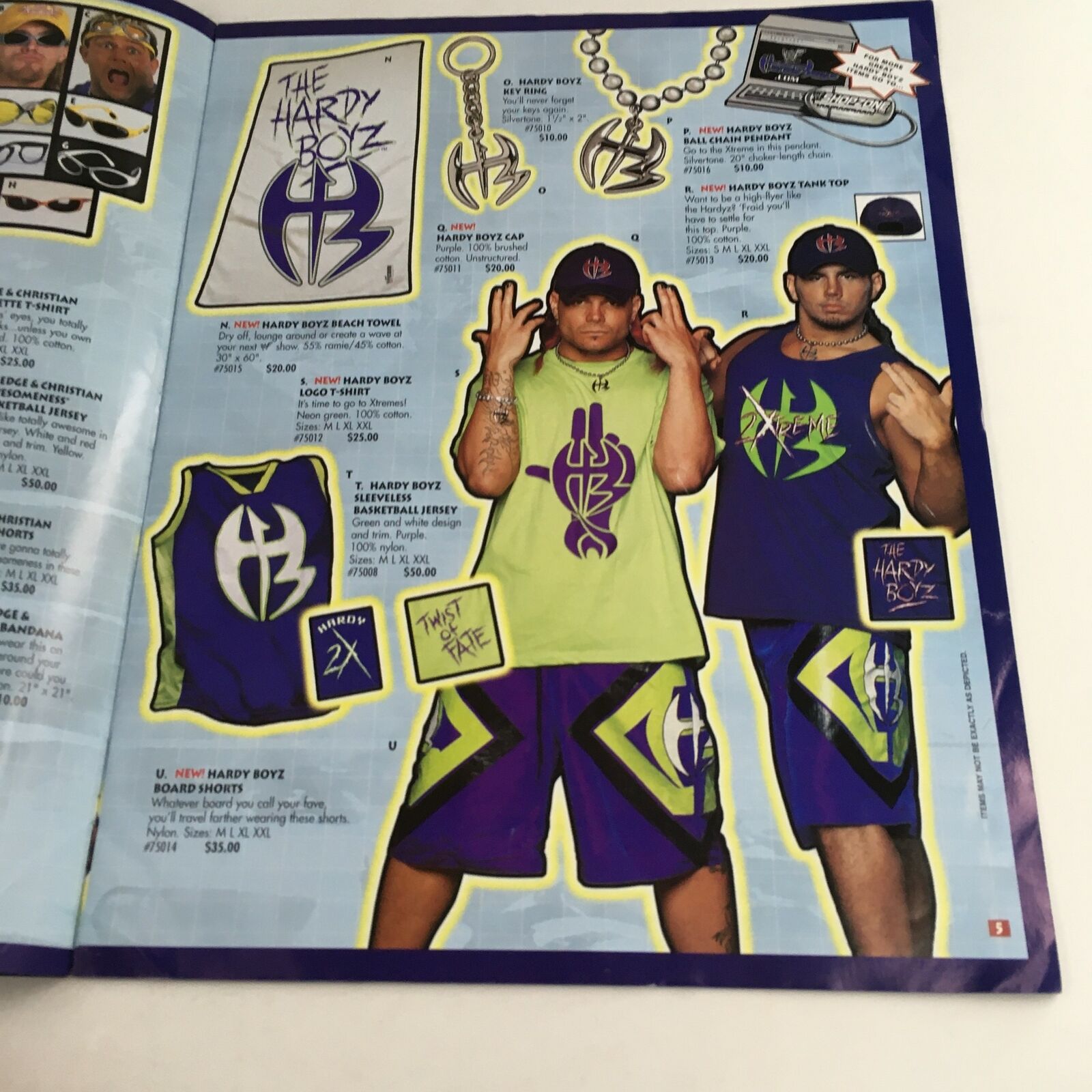 WWE WWF Shop Zone The Rock Wrestling Merchandise Catalog