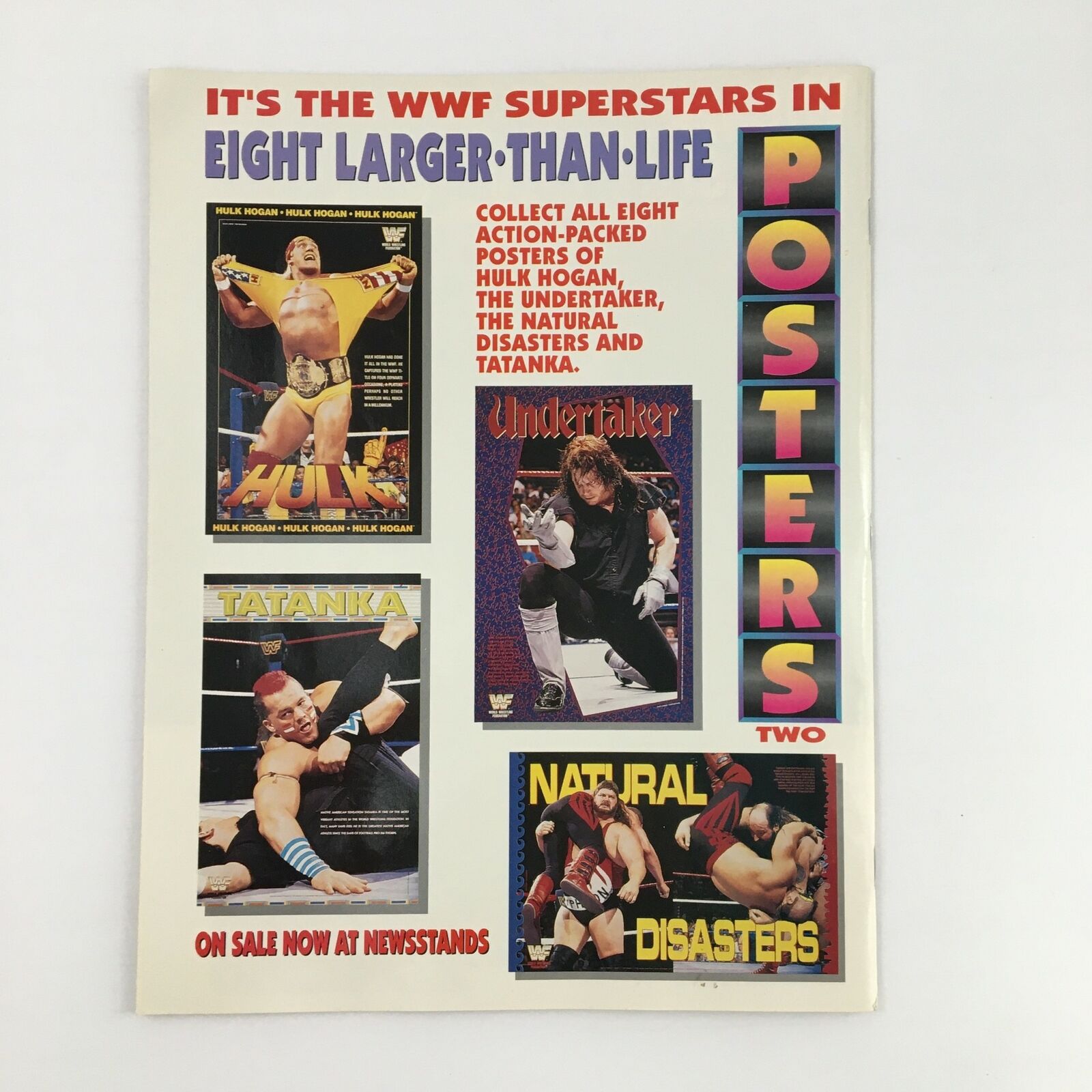 WWF Magazine June 1992 Macho Man Randy Savage & Hulk Hogan Mania No Label