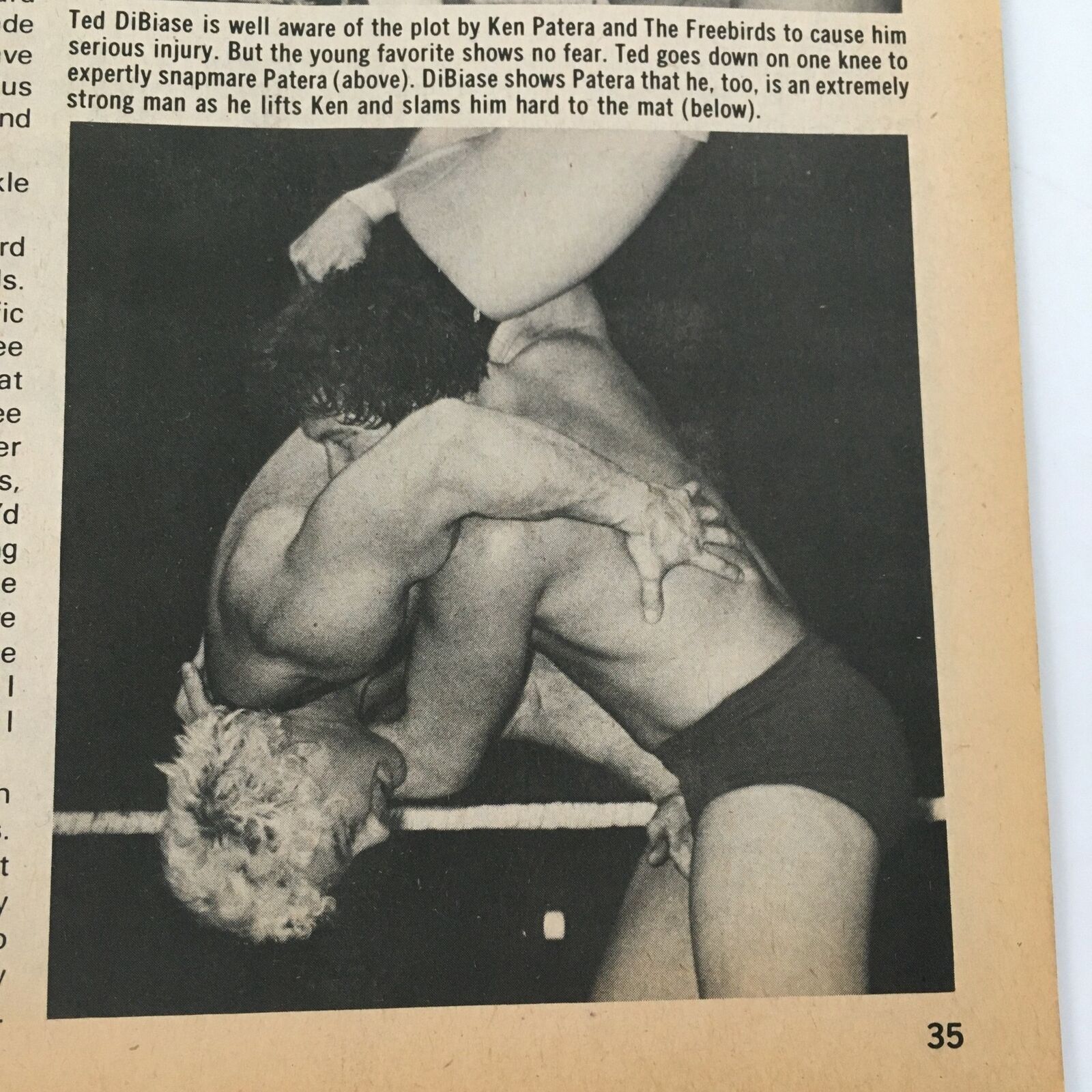 Inside Wrestling Magazine September 1981 Ivan Koloff, Ken Patera & The Freebirds