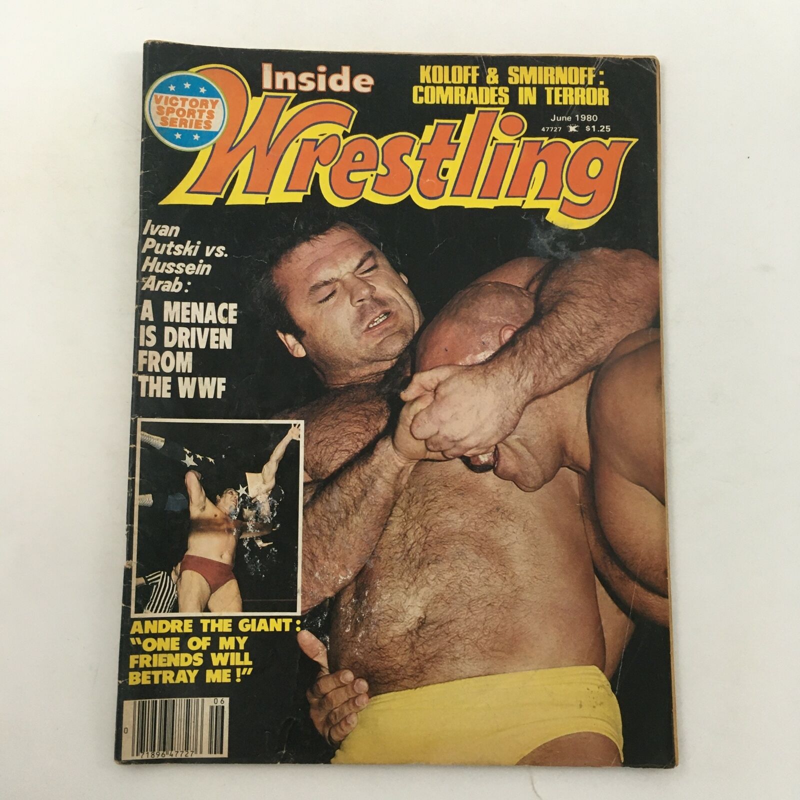 Inside Wrestling Magazine June 1980 Andre the Giant, Ivan Putski vs Hussein Arab