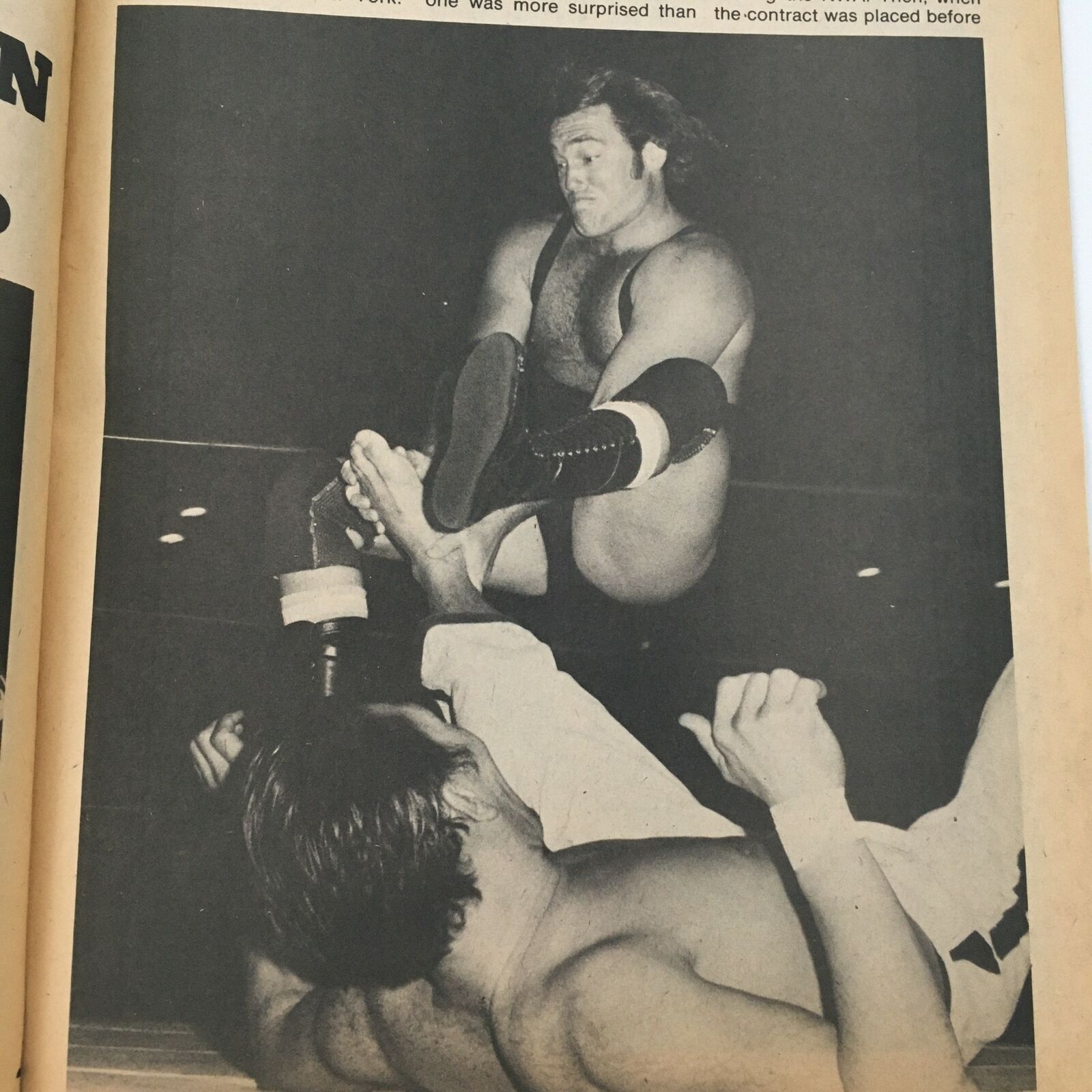 Inside Wrestling Magazine June 1980 Andre the Giant, Ivan Putski vs Hussein Arab