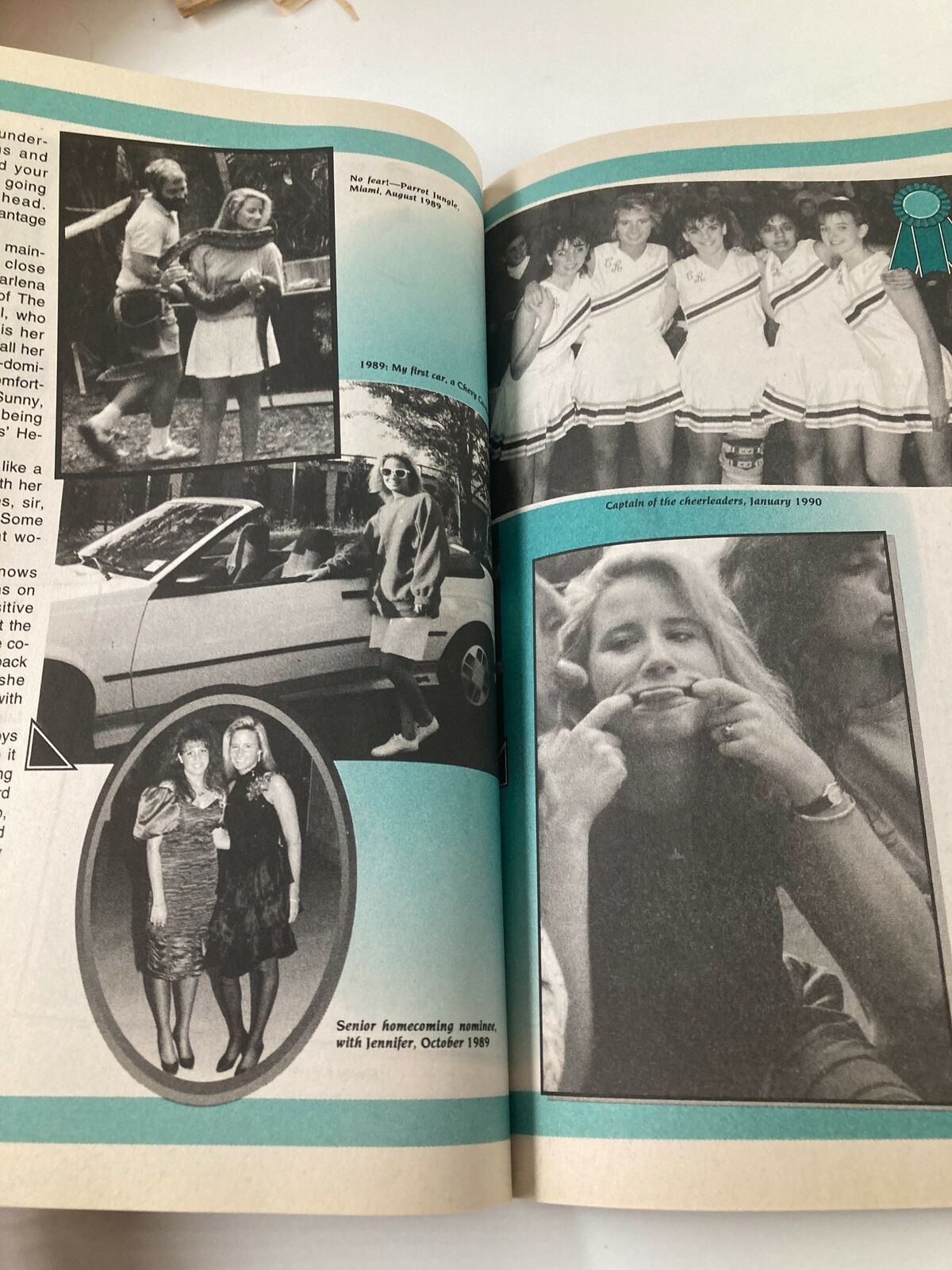 Magazine layout from The Wrestler Presents Summer 1998 presenting a blend of childhood milestones and wrestling themes.