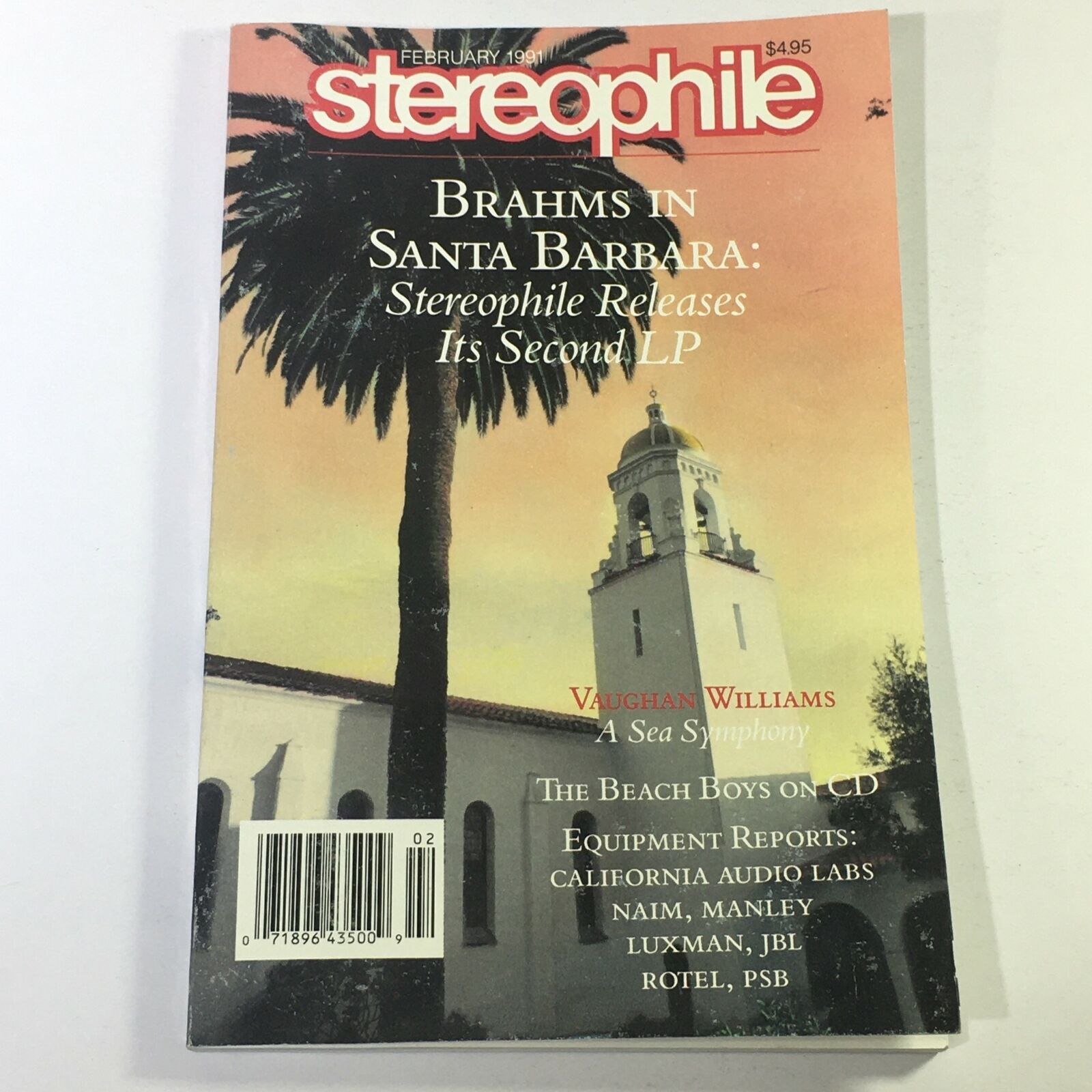 Stereophile Magazine February 1991 - Vaughan Williams A Sea Symphony